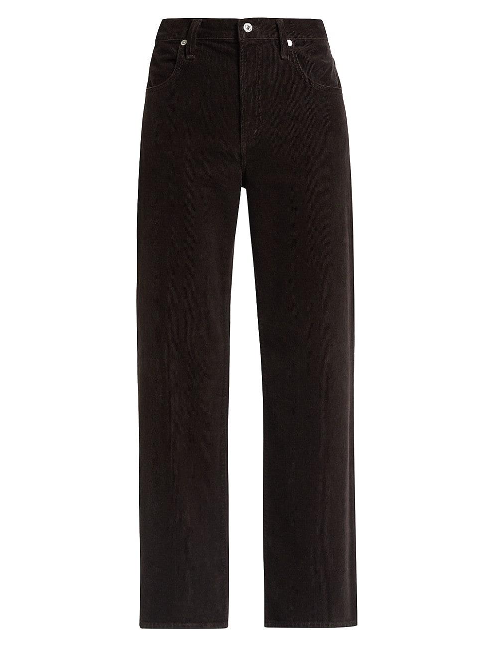 Womens Annina 33 Corduroy Stretch-Cotton Pants Product Image