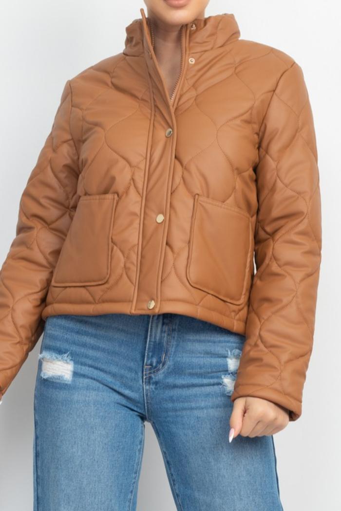 Chic Quilted Jacket Product Image