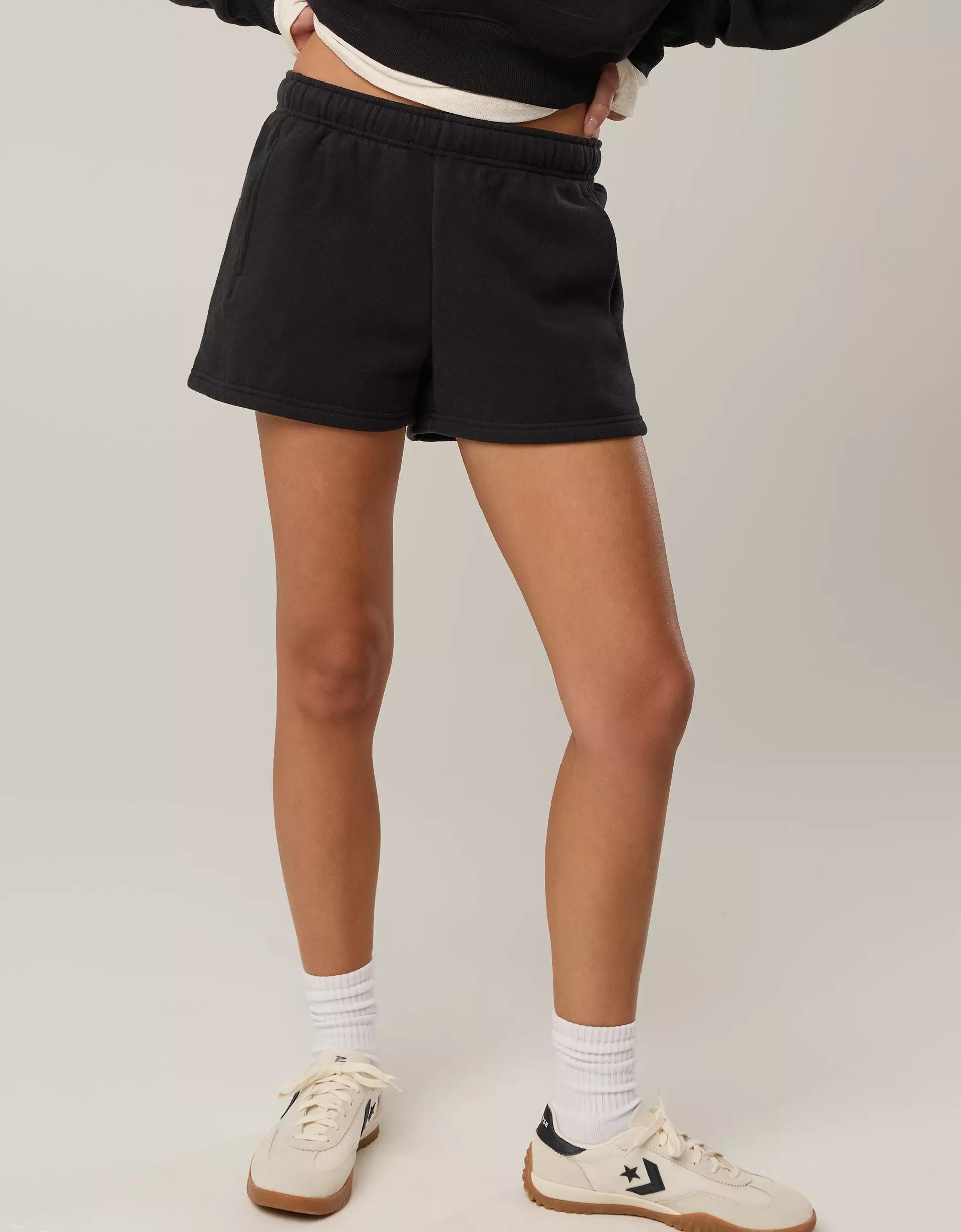OFFLINE By Aerie Cloud Fleece Short Product Image