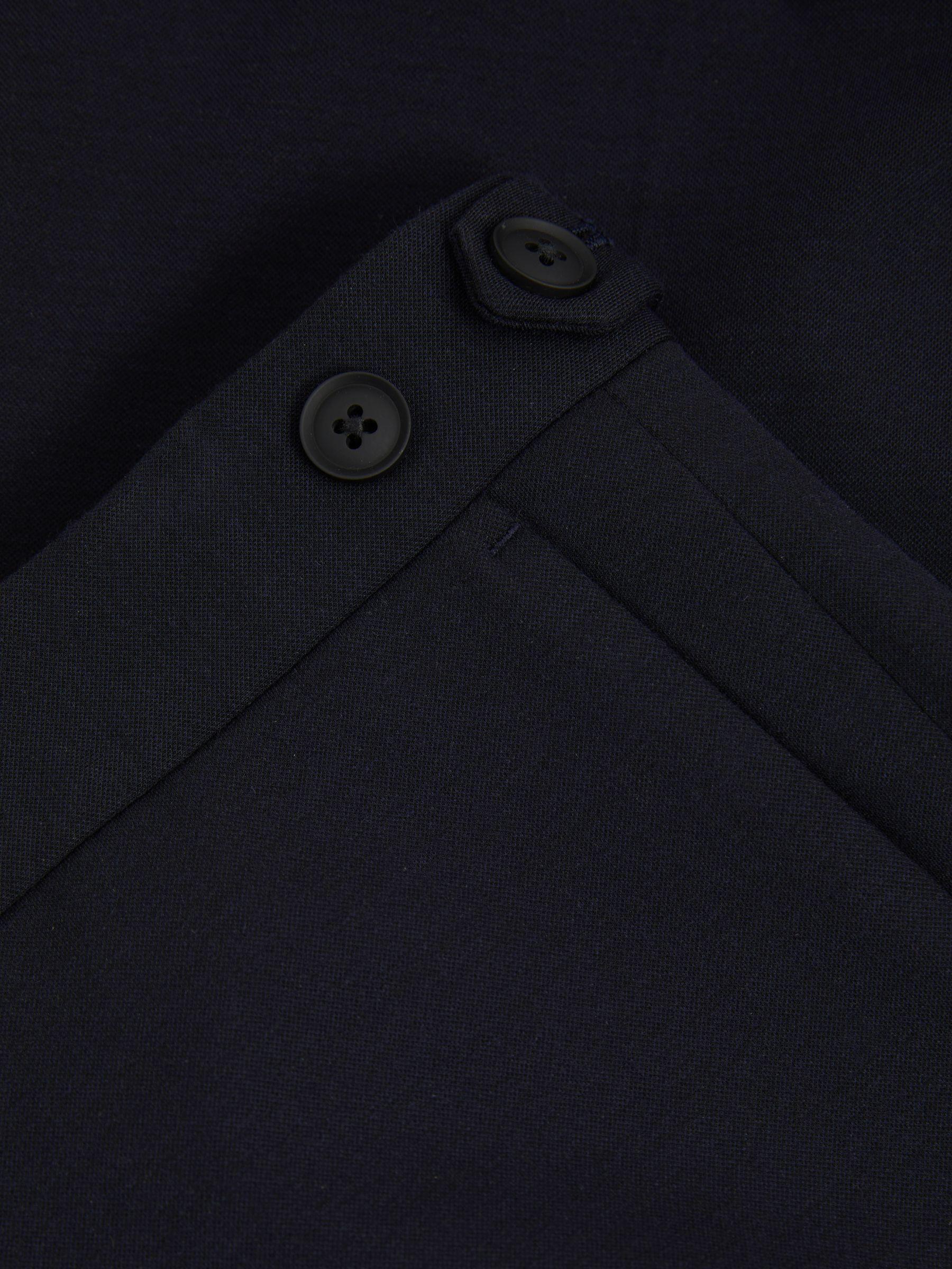 Jersey Suit Trousers in Navy Product Image