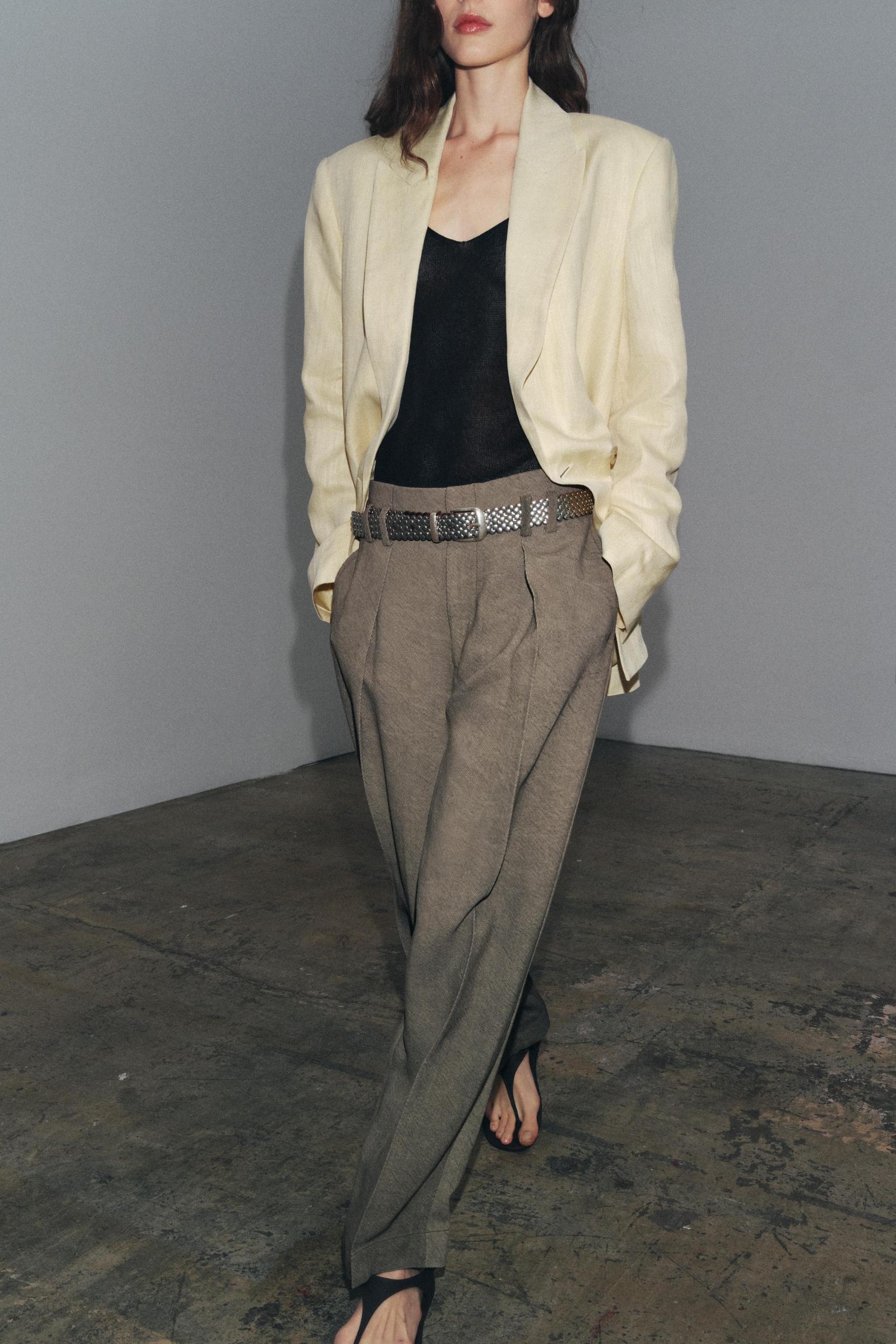 ZW COLLECTION PLEATED PANTS Product Image