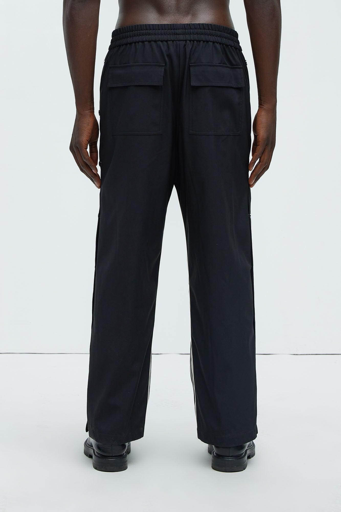 Standout Striped Track Pants - Black Product Image