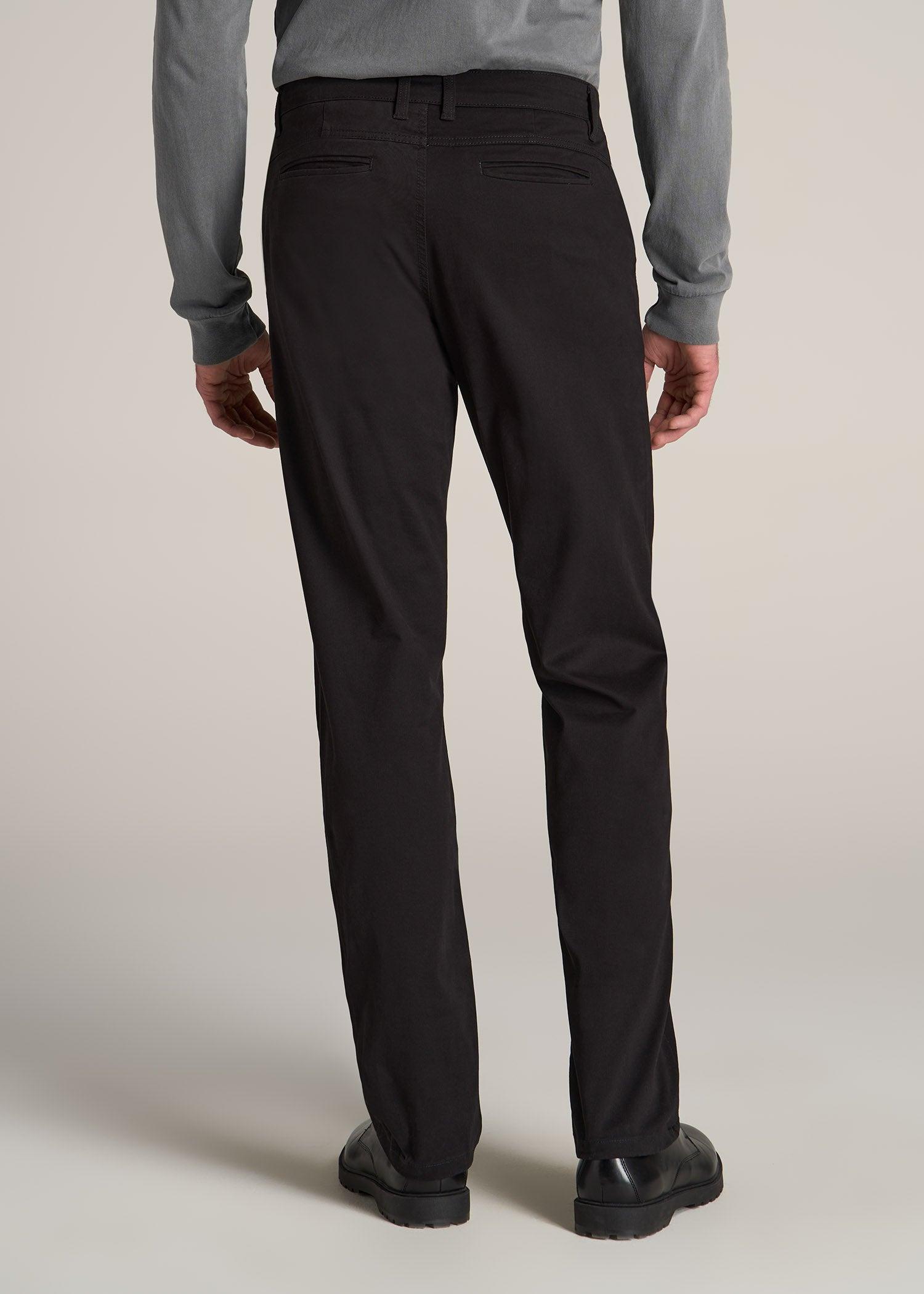 J1 STRAIGHT Leg Chinos for Tall Men in Chocolate Male Product Image