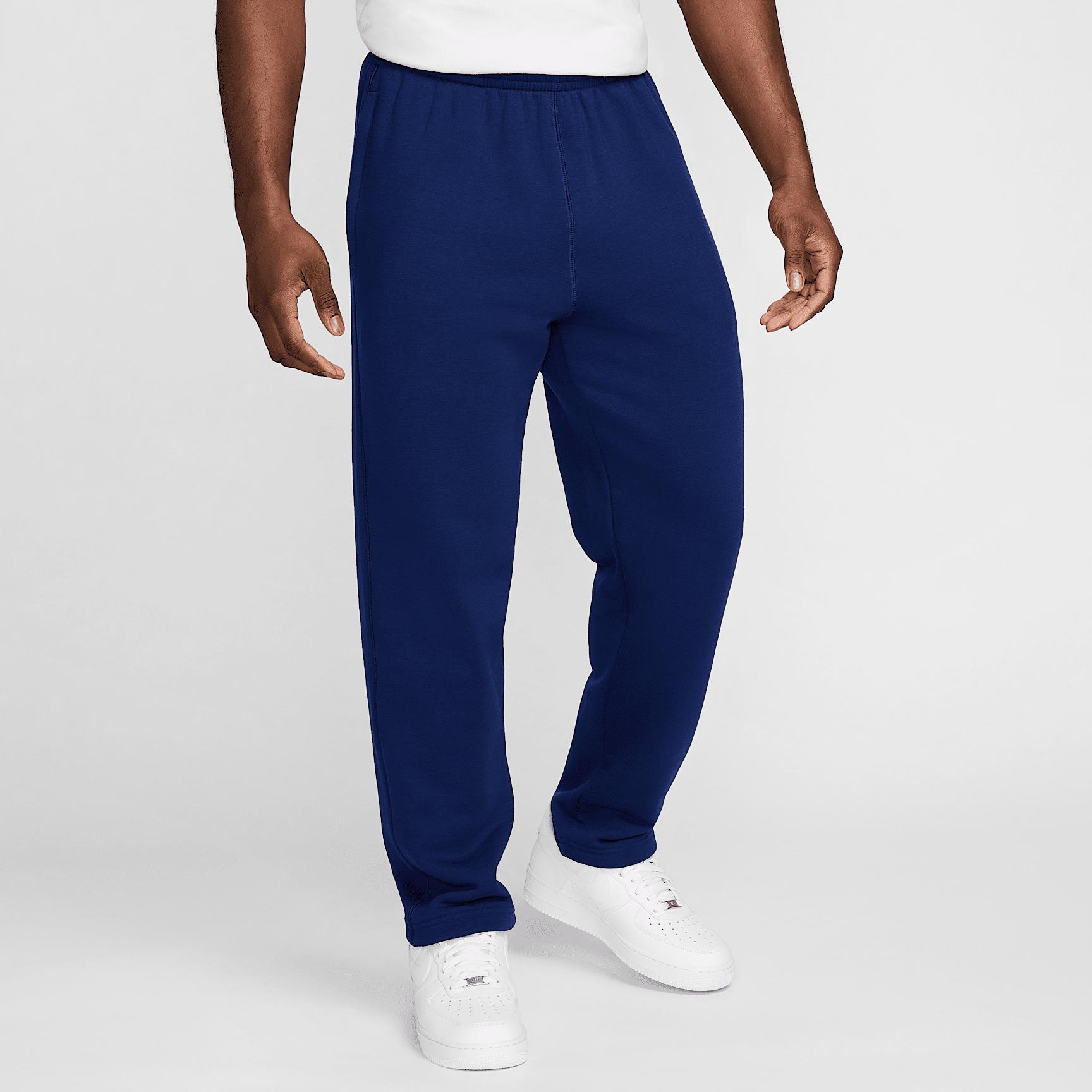 Nike Mens Wool Classics Open-Hem Fleece Pants | FV5715-901 Product Image