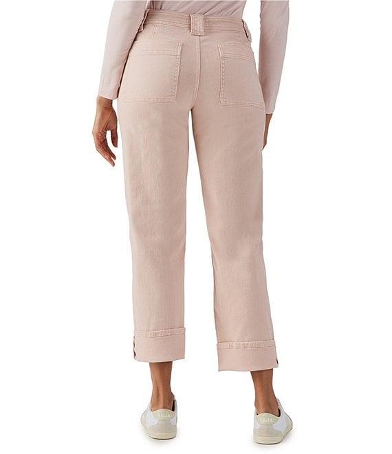 Sanctuary Luna Button Fly Cuffed Crop Denim Jeans Product Image