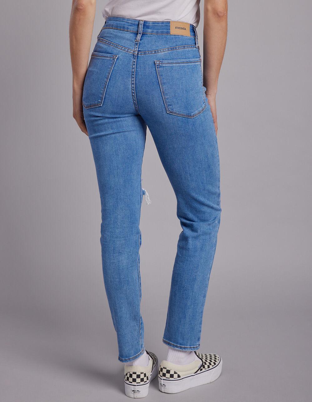 RSQ Womens Vintage Mom Jeans - LIGHT WASH Product Image