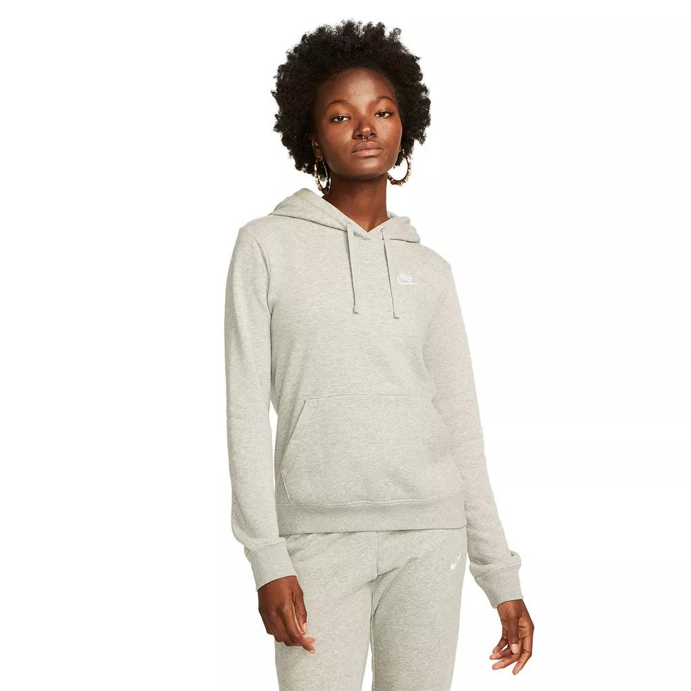 Womens Nike Sportswear Club Fleece Pullover Hoodie | DQ5793-063 Product Image