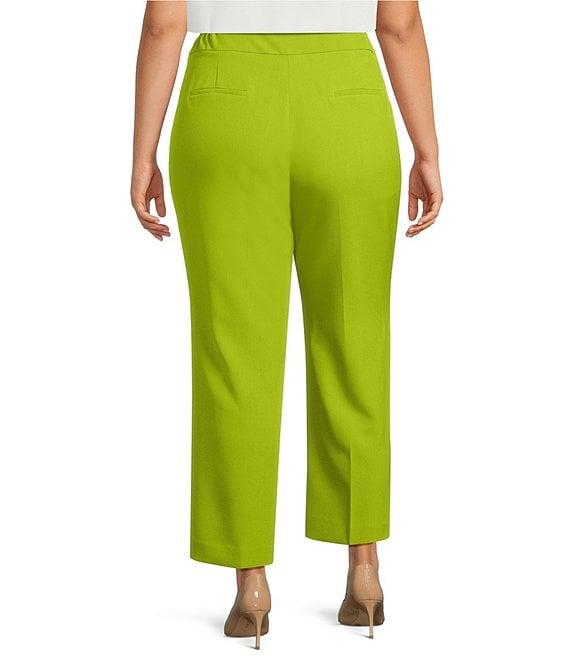 Kasper Plus Size Crepe Slim Pants Product Image