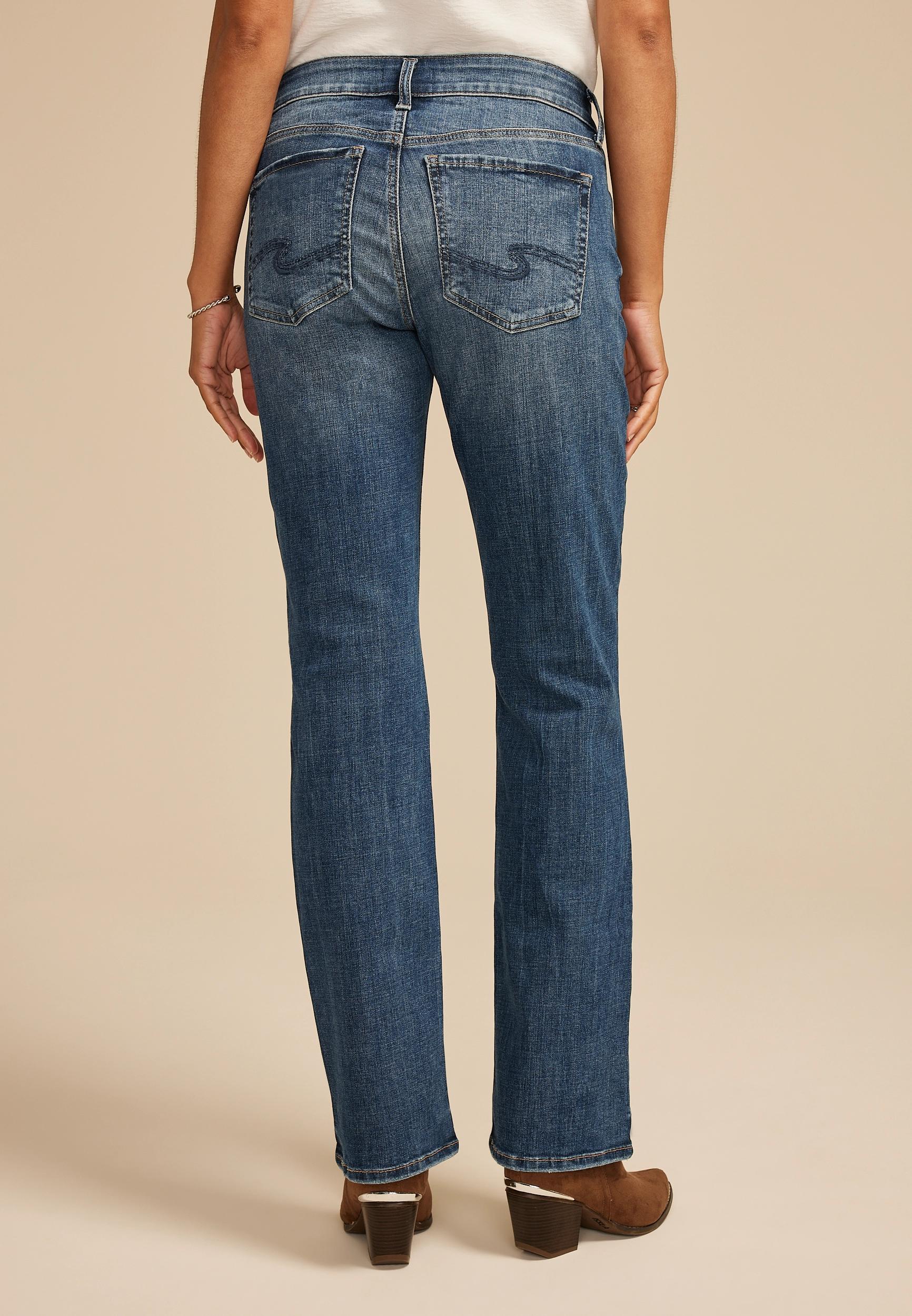 Silver Jeans Co.® Suki Curvy Mid Rise Slim Boot Jean Product Image
