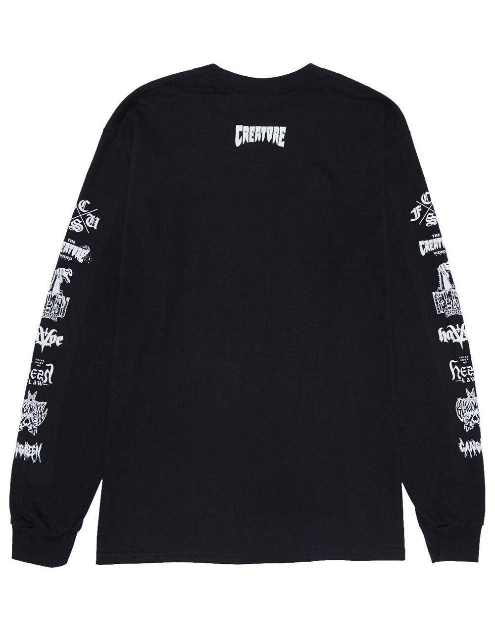 CREATURE Resurrection XX Mens Long Sleeve Tee - BLACK Product Image