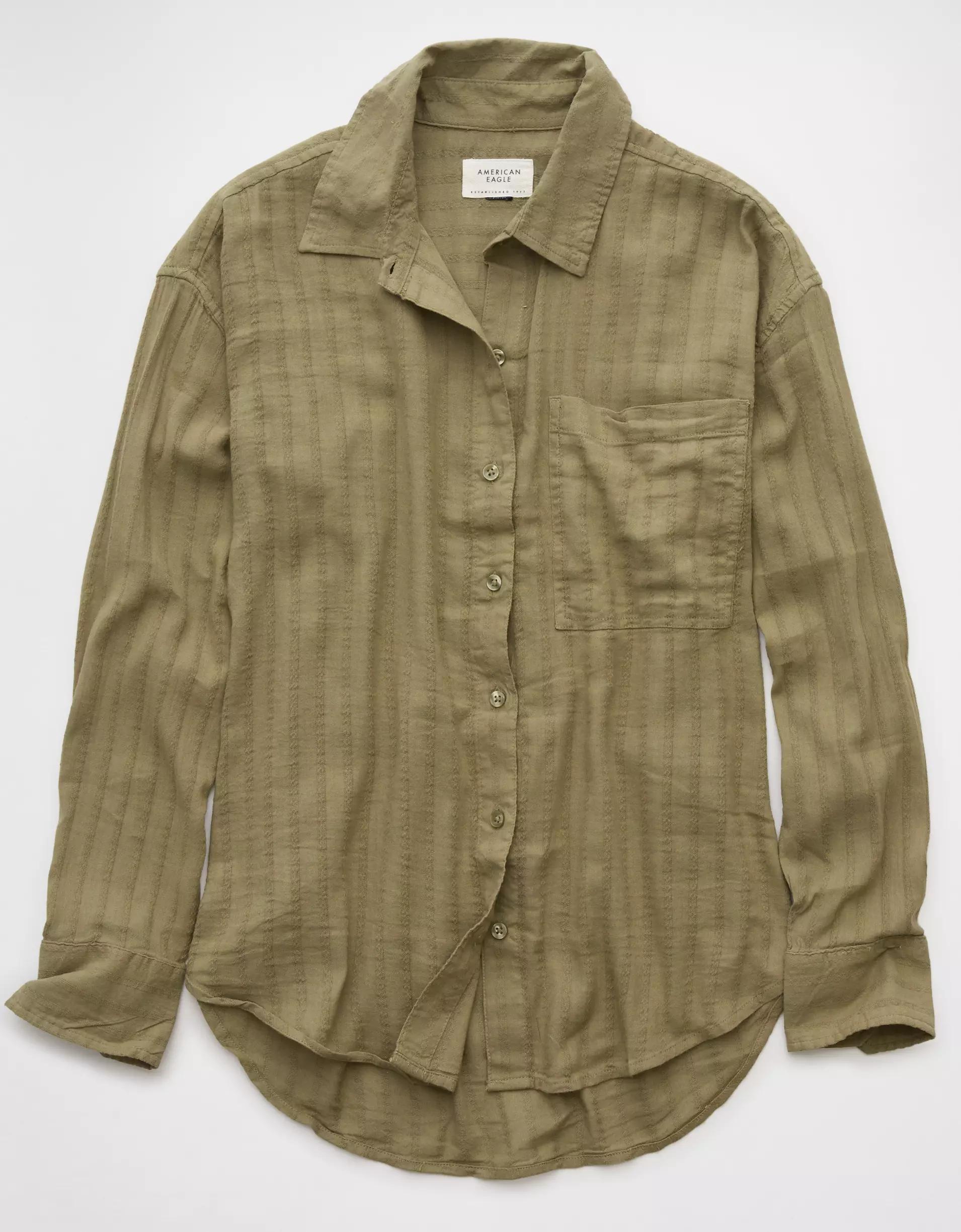 AE Perfect Button-Up Shirt Product Image