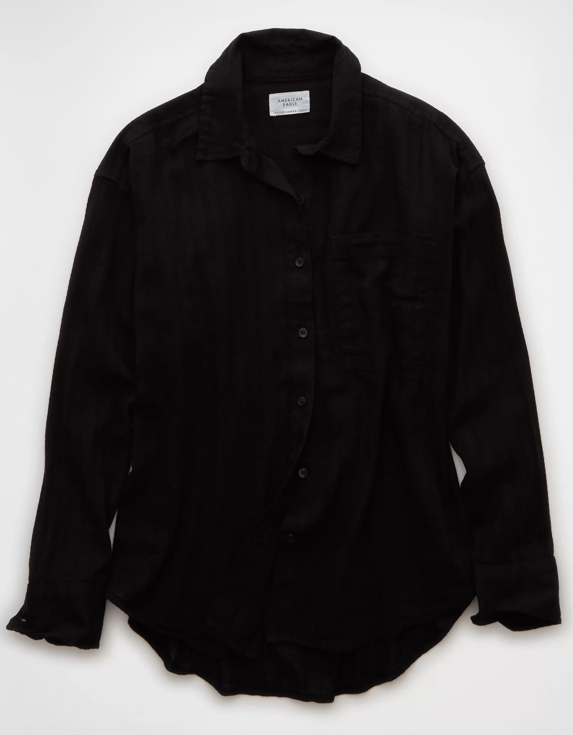 AE Perfect Button-Up Shirt Product Image