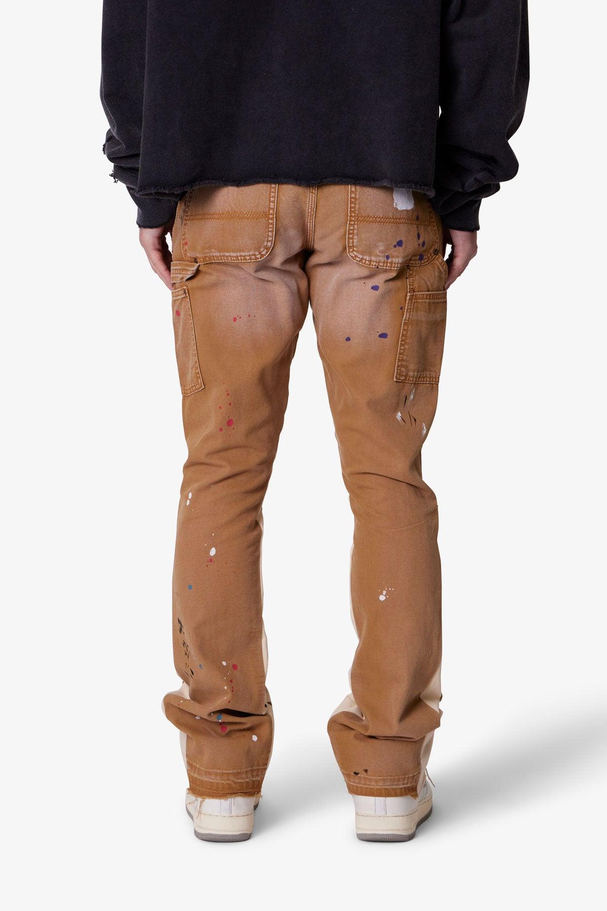 B243 Flare Denim - Brown Product Image