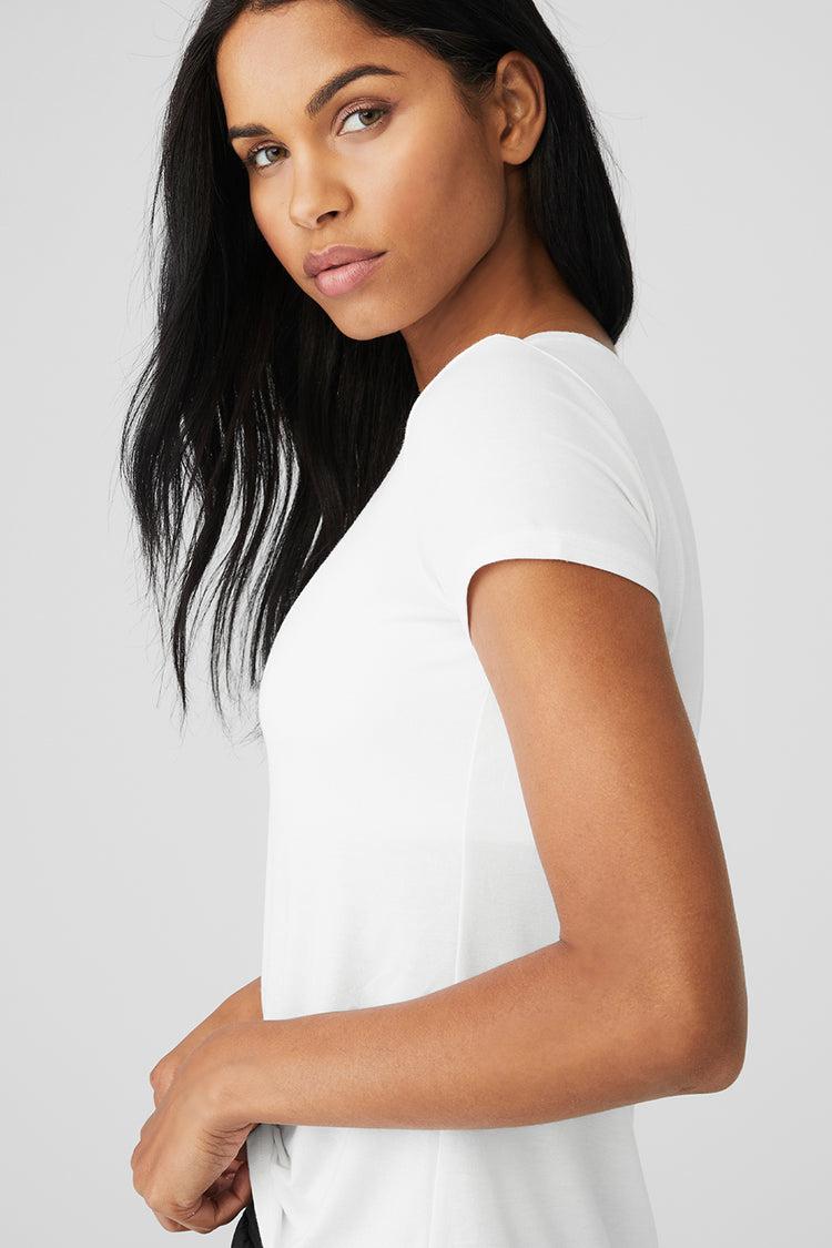 All Day Short Sleeve - White Product Image