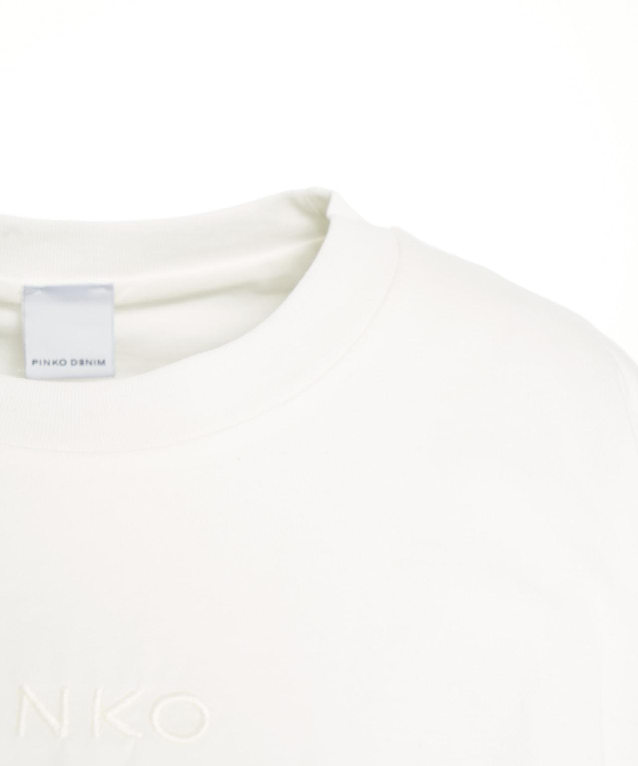 T-shirt with logo embroidery Product Image