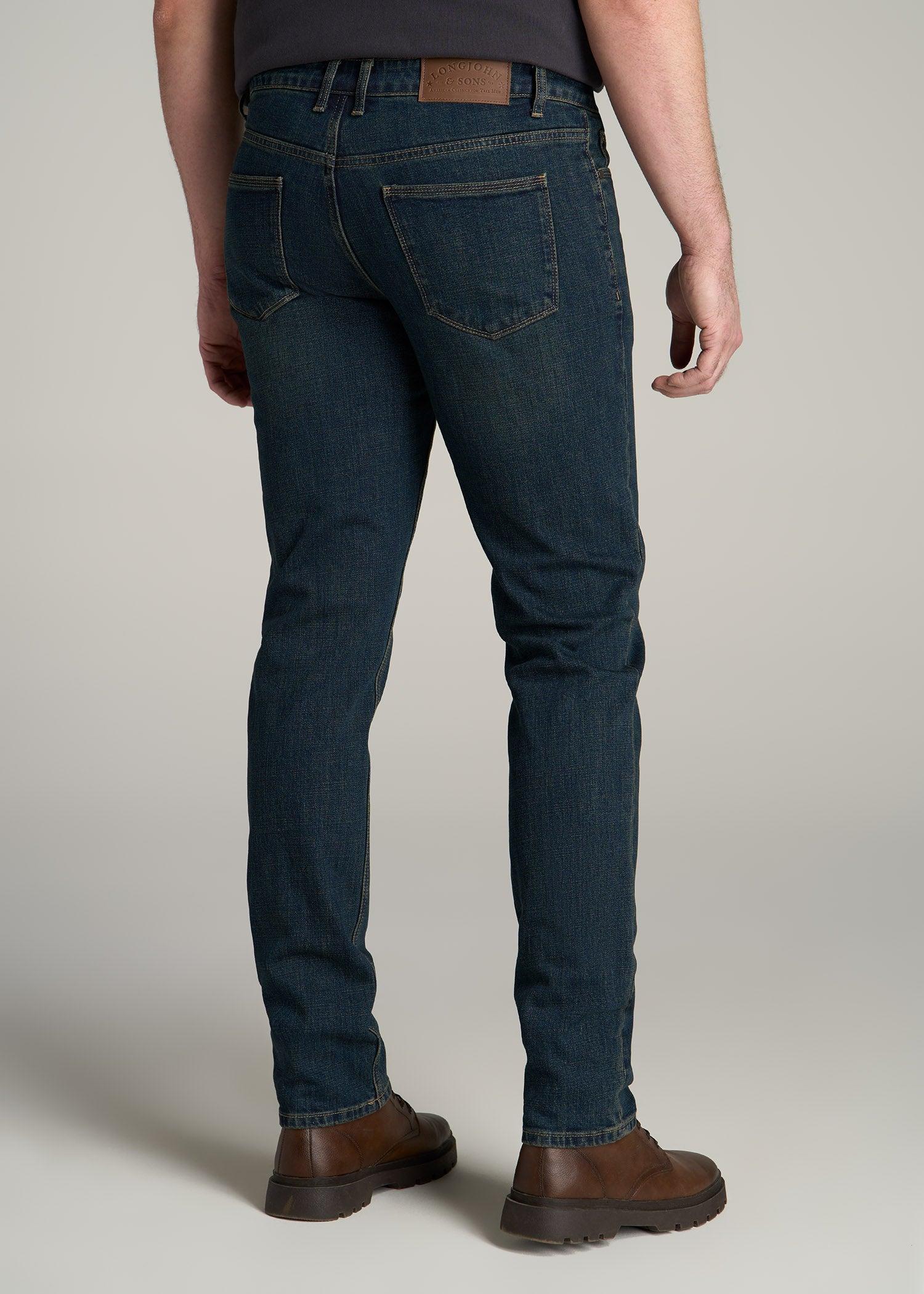 LJ&S TAPERED Jeans for Tall Men in Mechanic Blue Male Product Image