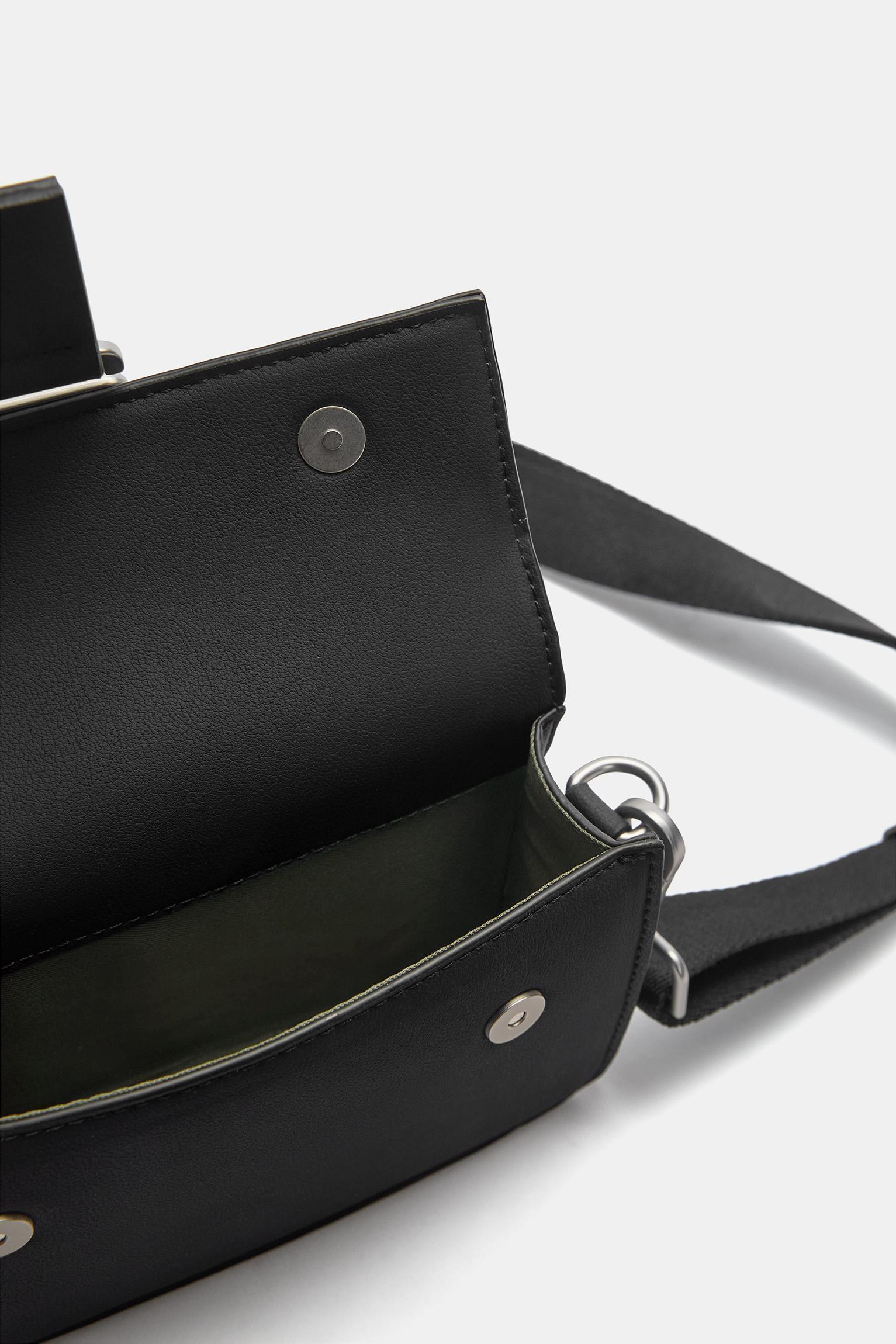 Crossbody bag with buckle Product Image