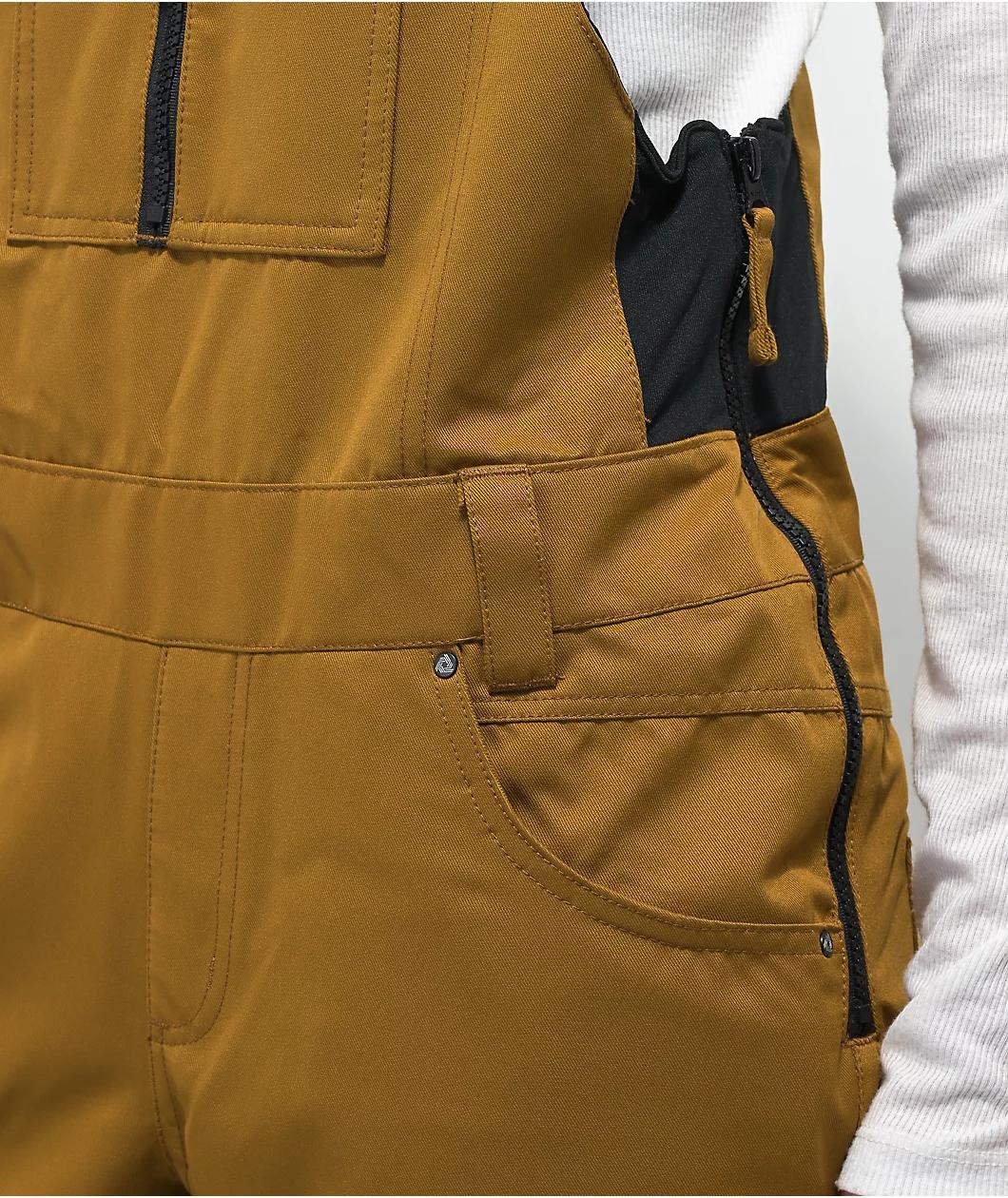 Aperture Adventure Tobacco 10K Bib Snowboard Pants Product Image