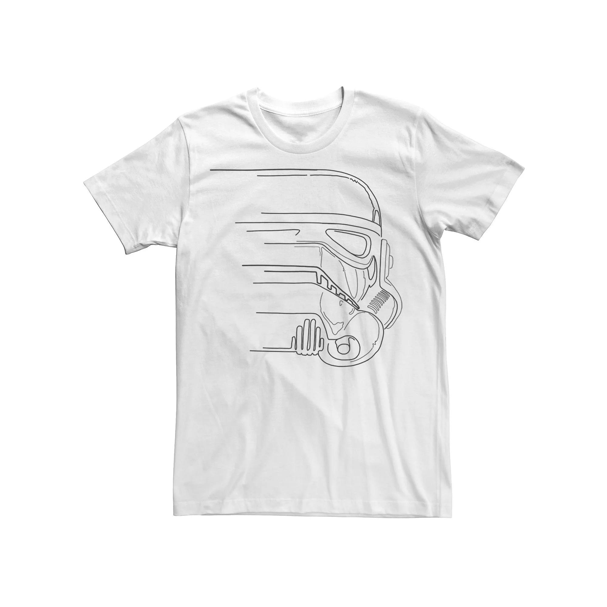 Men's Star Wars Stormtrooper Helmet Sketch Tee,  Product Image
