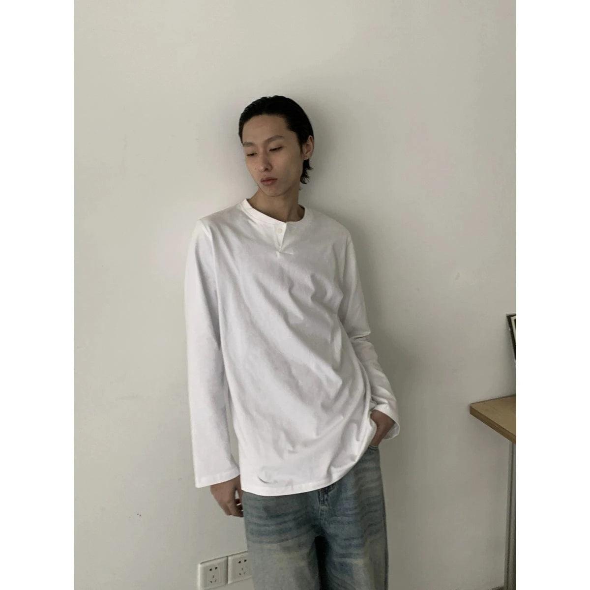 RT No. 18824 HENRY COLLAR LONGSLEEVE Product Image