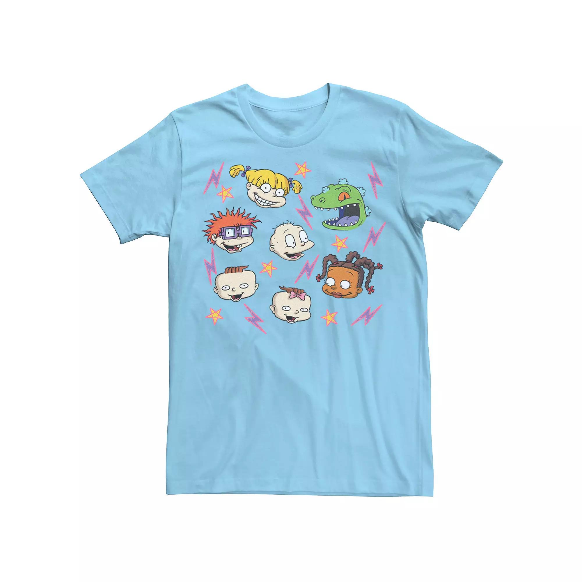 Men's Rugrats Retro Group Faces Tee,  Product Image