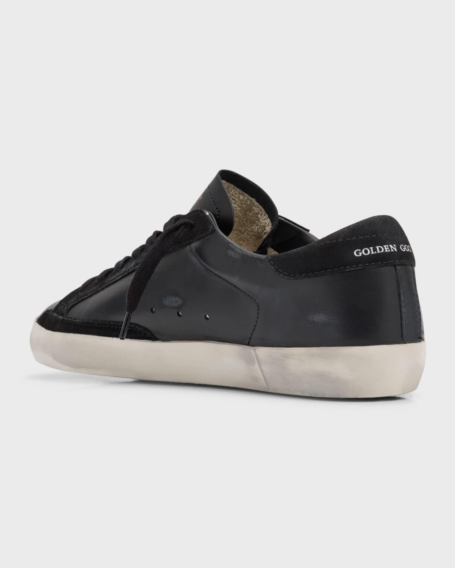 Men's Super-Star Tonal Leather Low-Top Sneakers Product Image