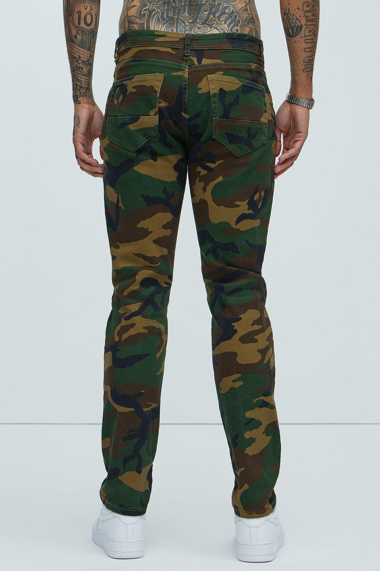 Got To Stay Up Straight Pants - Camouflage Product Image