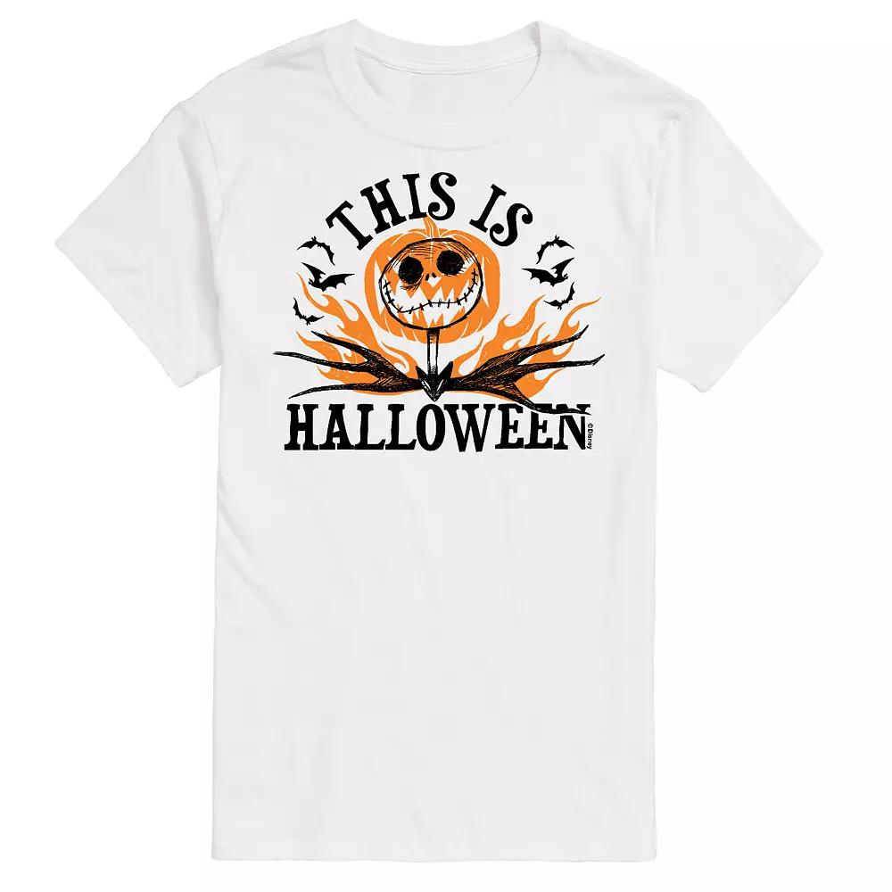 Disney's The Nightmare Before Christmas Men's Halloween Graphic Tee,  Product Image
