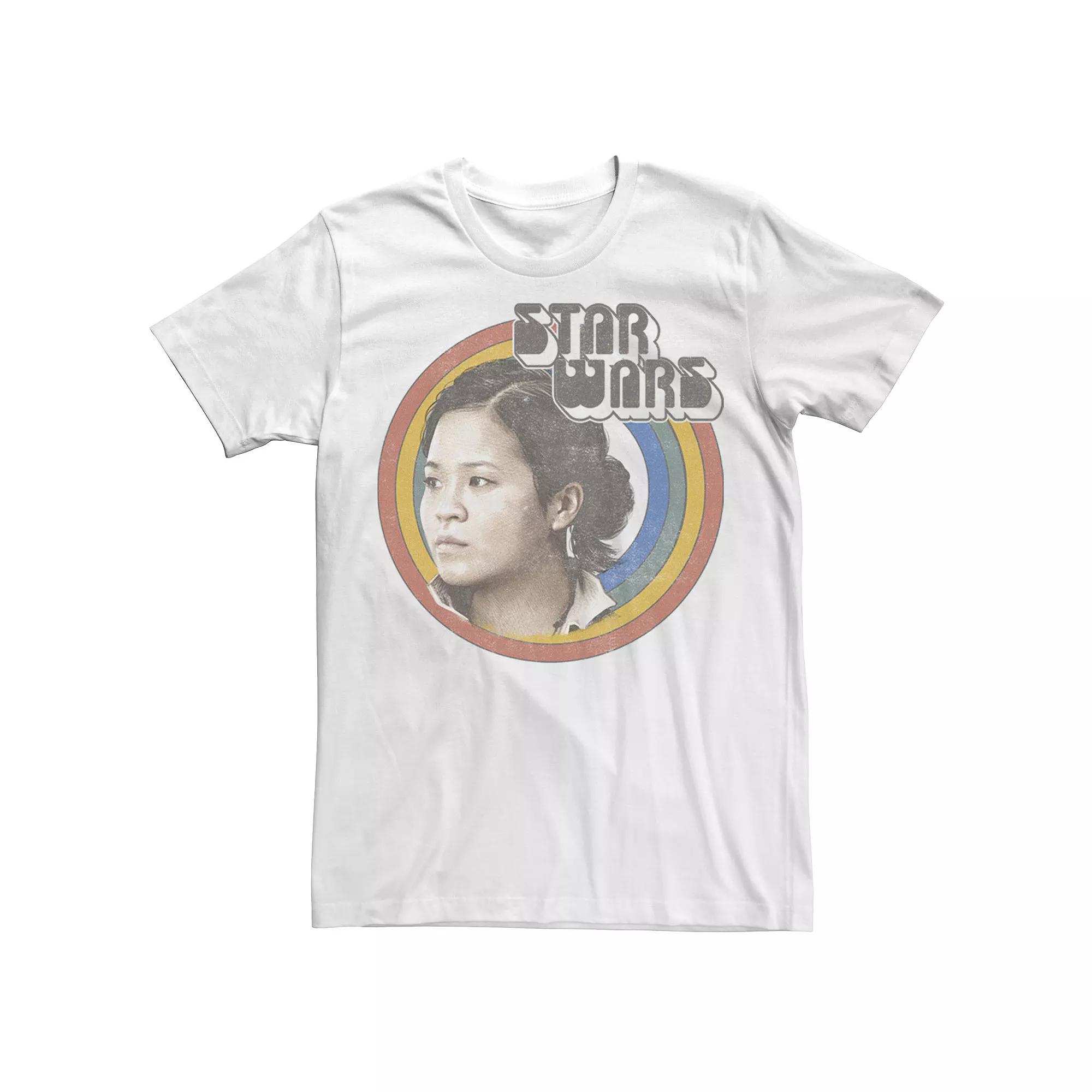 Men's Star Wars The Rise Of Skywalker Rose Retro Title Logo Tee,  Product Image