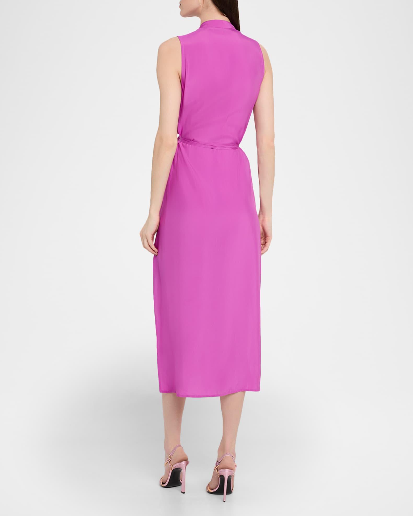 Kirkley Sleeveless Side-Slit Midi Dress Product Image