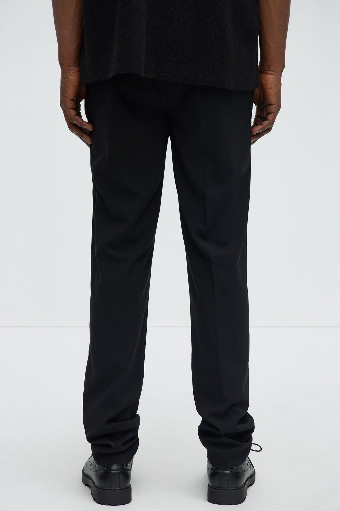 Tall Modern Stretch Slim Trouser - Black Product Image
