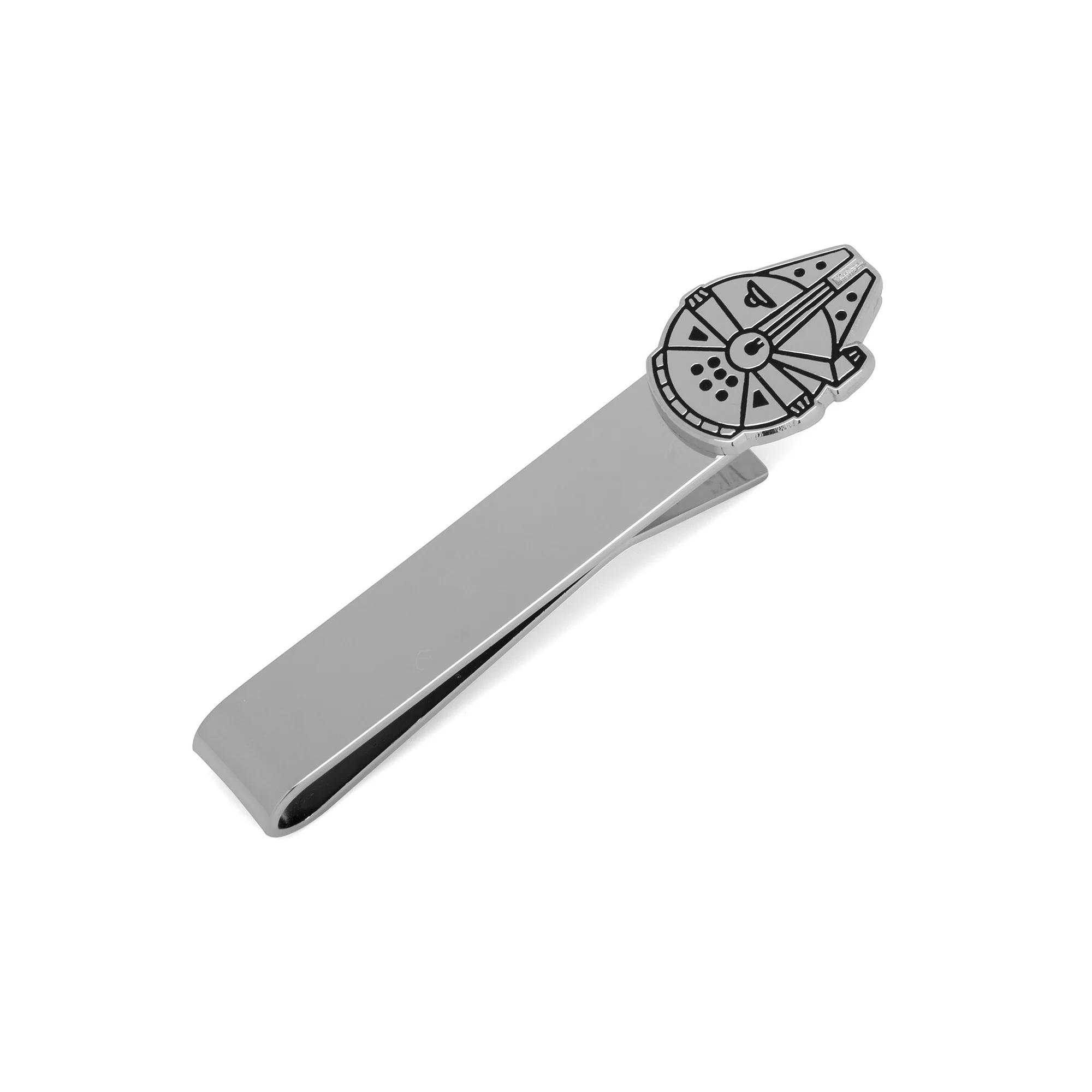 Men's Star Wars Millennium Falcon Tie Bar, Silver Product Image