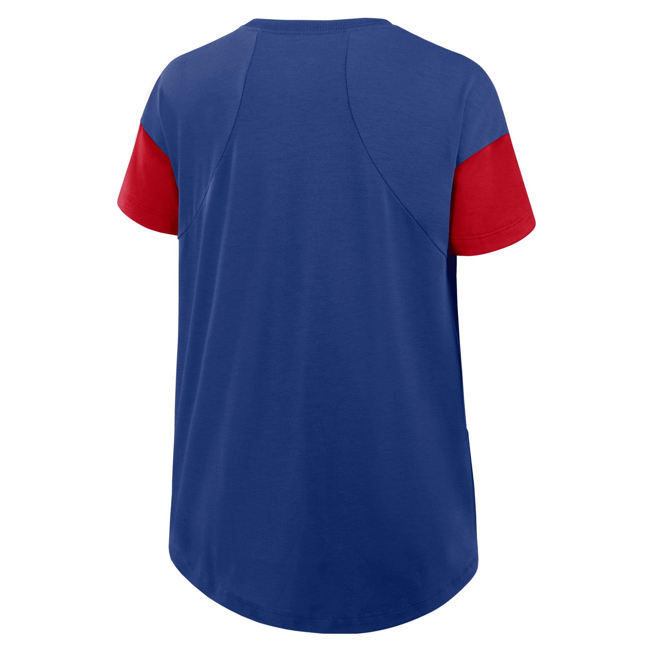 Women's Nike Royal Texas Rangers Flowy T-Shirt,  Product Image