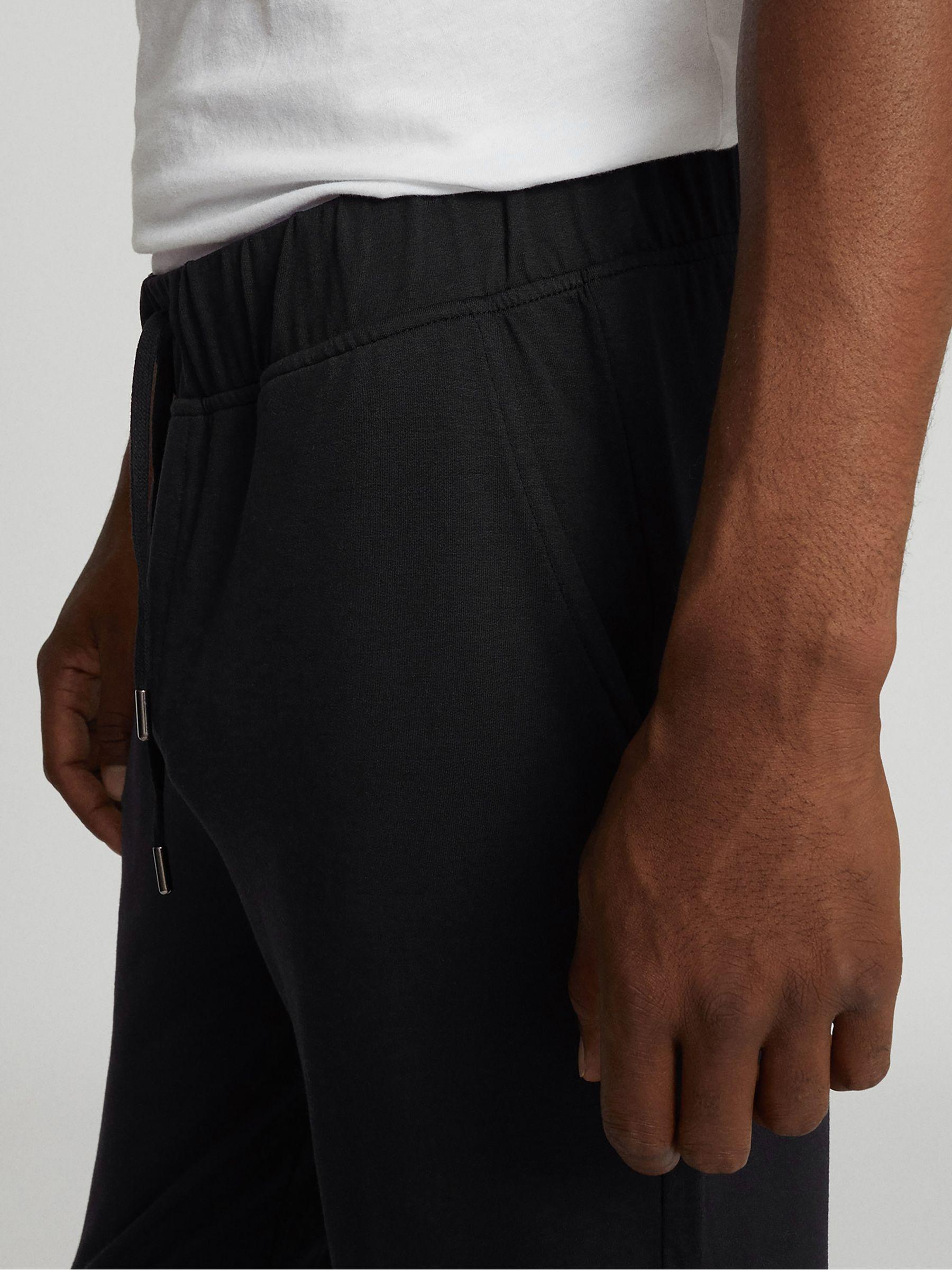 Jersey Tracksuit Joggers in Charcoal Product Image