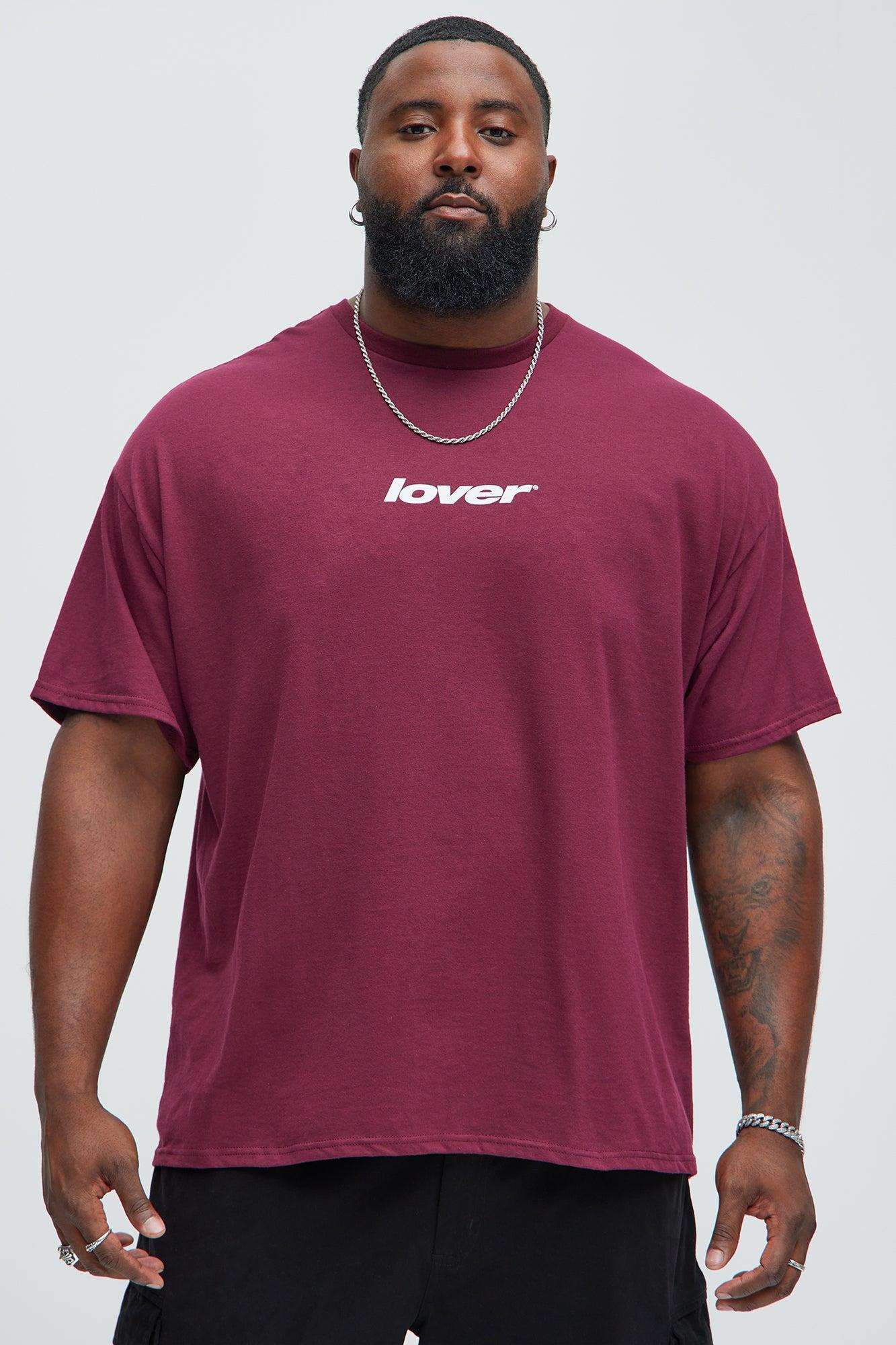 International Movement Short Sleeve Tee - Burgundy Product Image