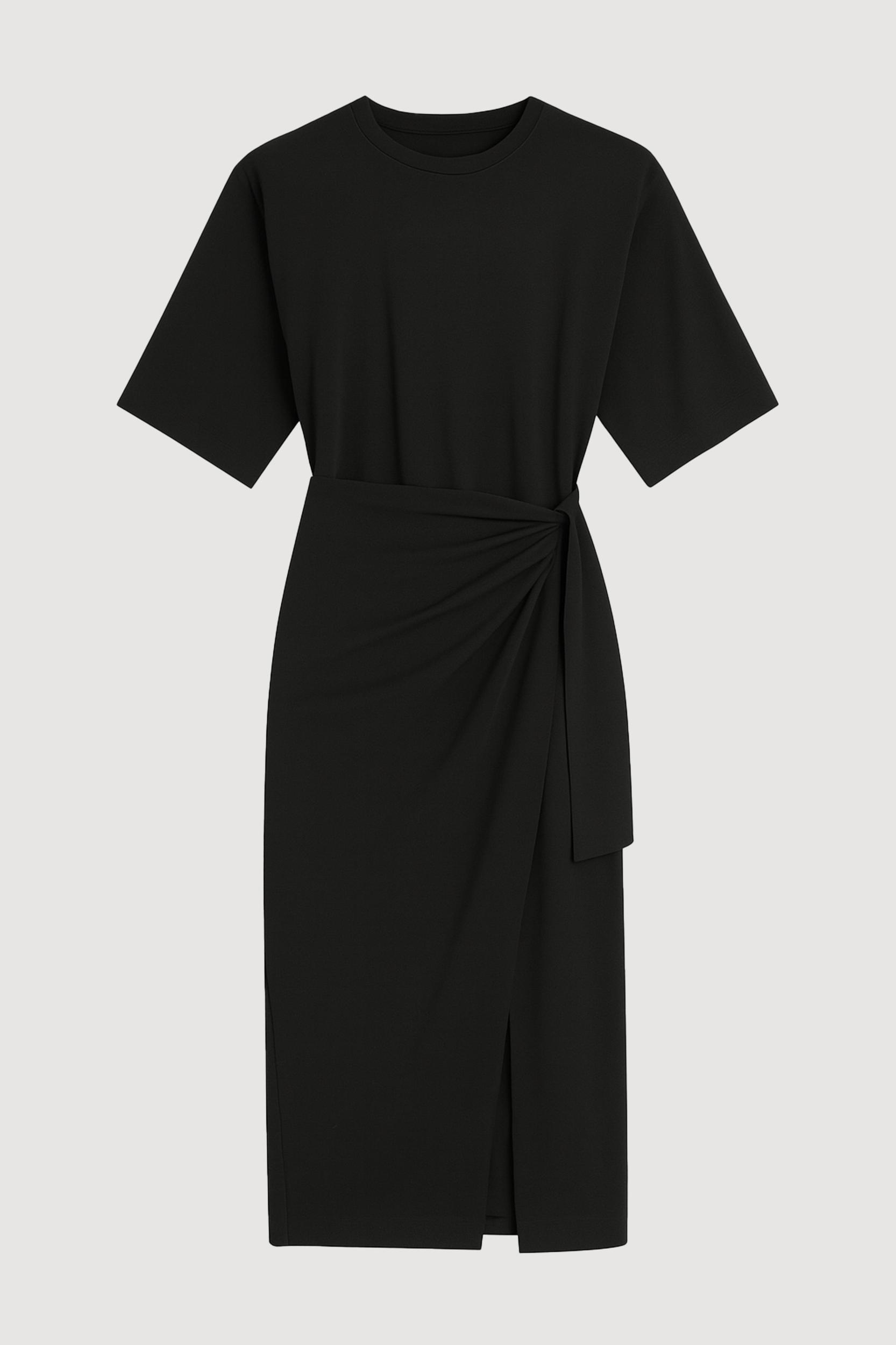 Noa Organic Cotton T-Shirt Wrap Dress Product Image