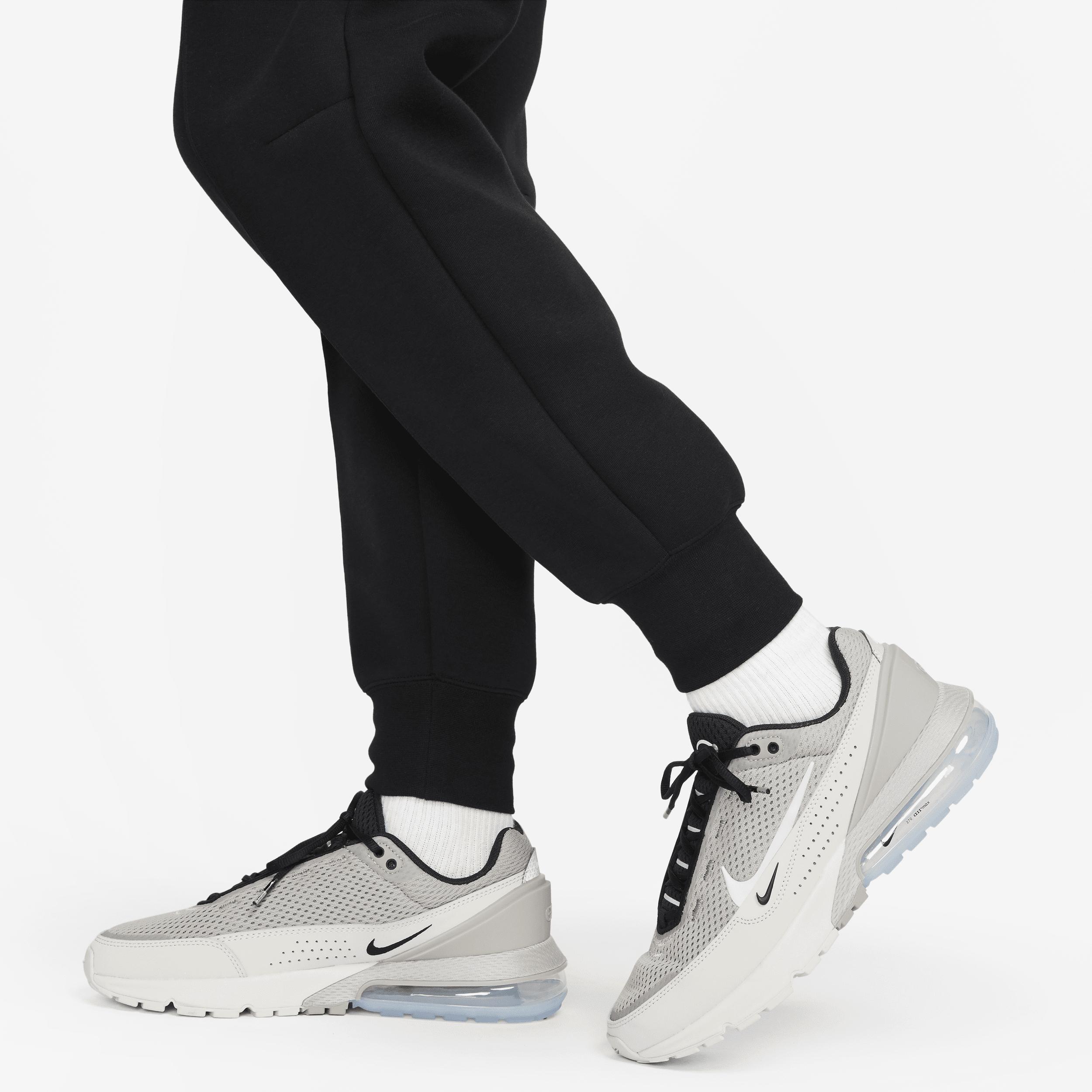 Womens Nike Sportswear Tech Fleece Mid-Rise Jogger Pants | FB8330-010 Product Image