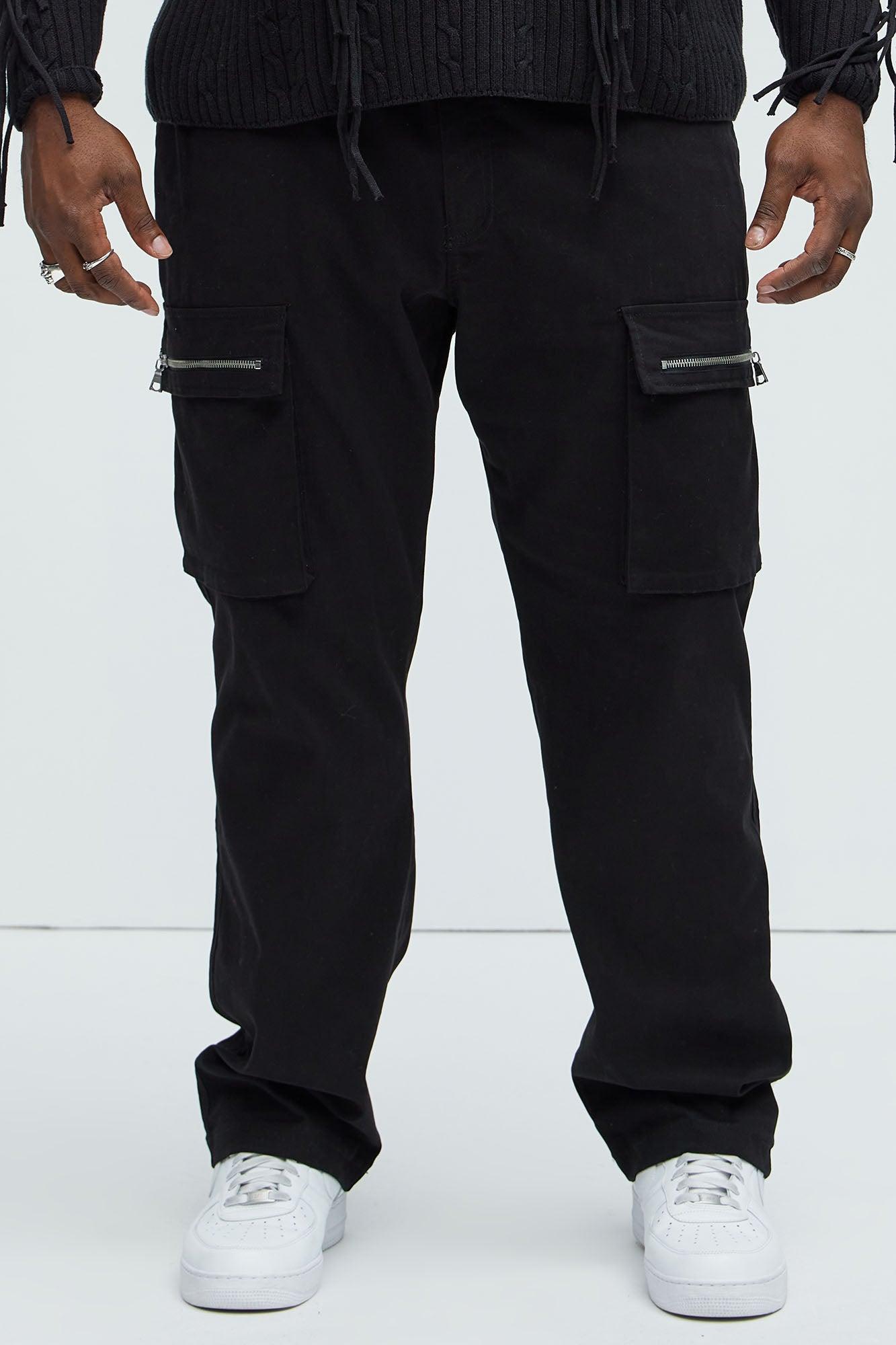 Walk it Slim Cargo Pants - Black Product Image
