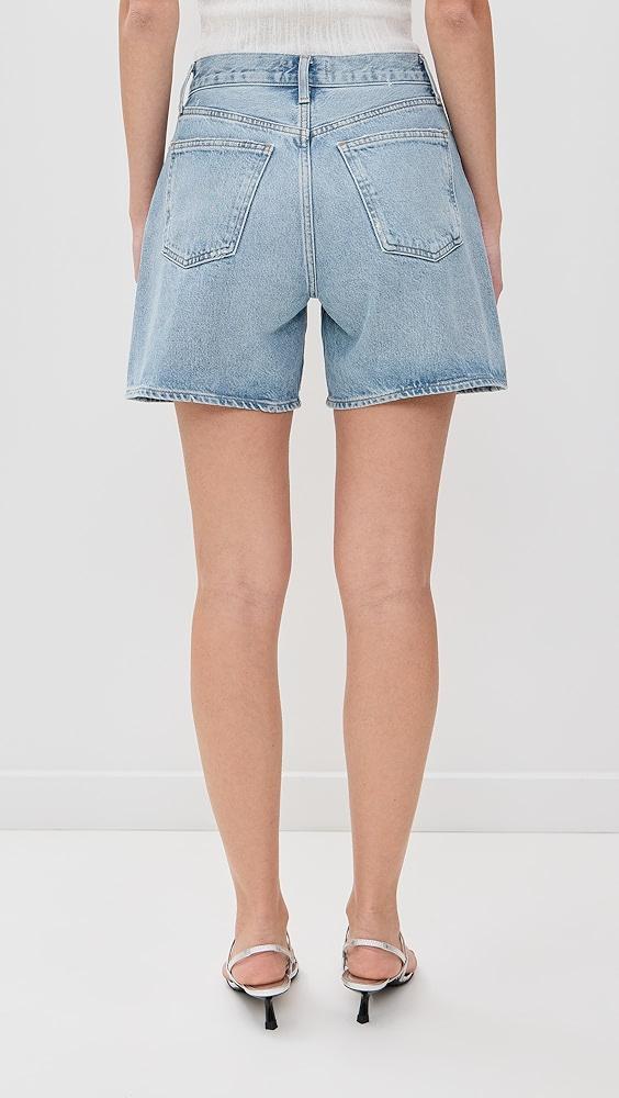 AGOLDE Dame Shorts: High Rise Baggy | Shopbop Product Image