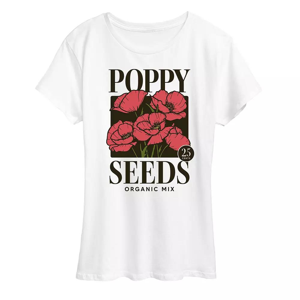 Women's Poppy Seed Packet Graphic Tee,  Product Image