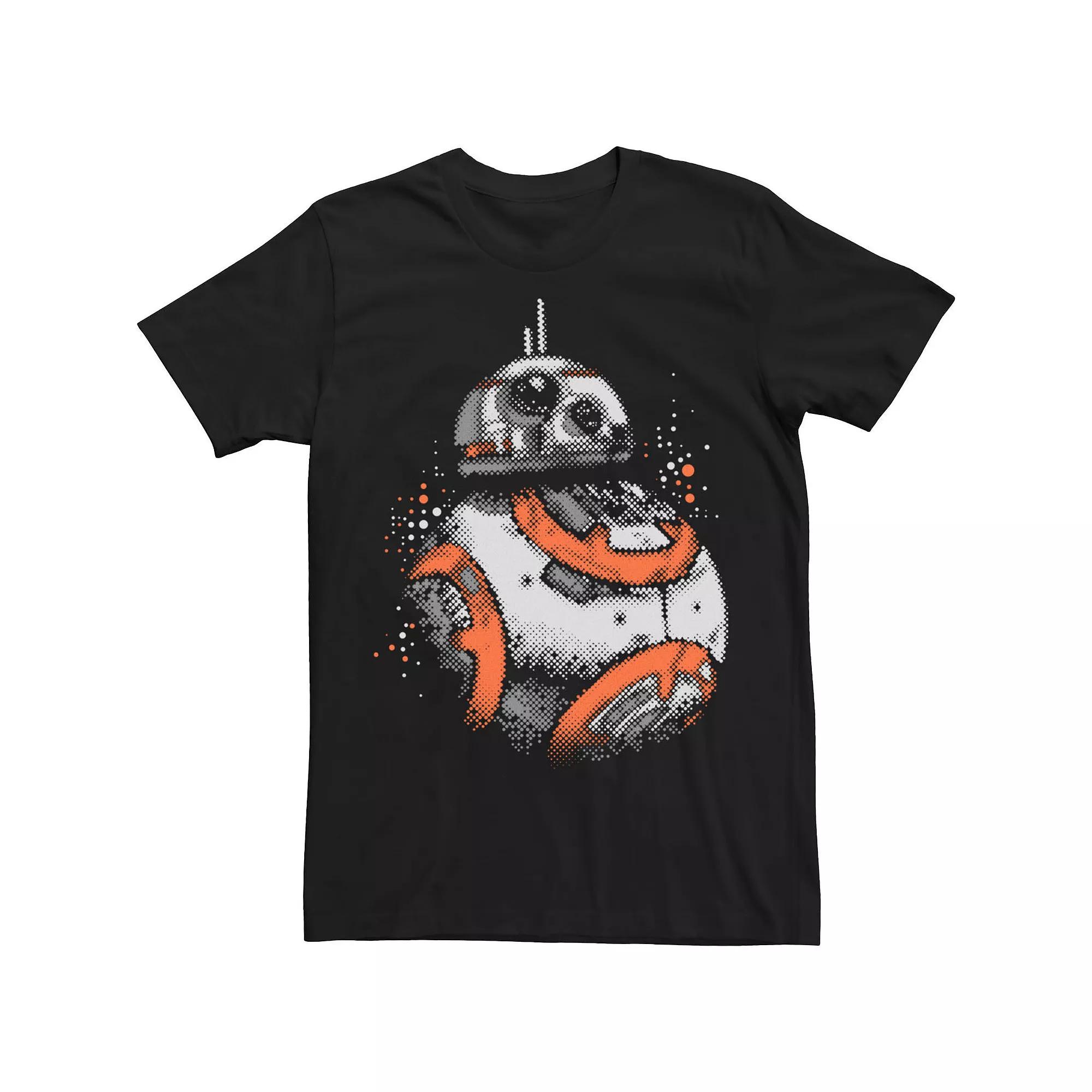Men's Star Wars BB-8 Pixel Art Tee, Size: 3XL, Black Product Image