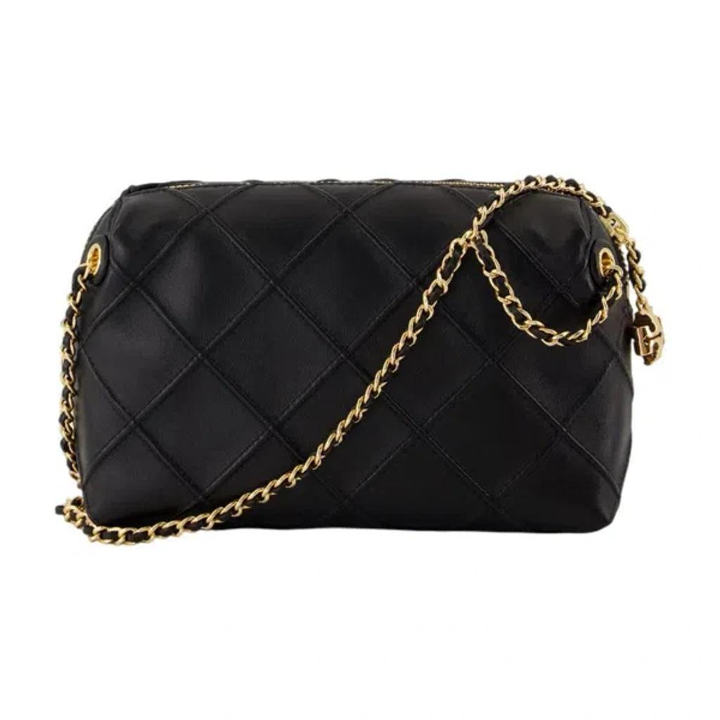 TORY BURCH Fleming Small Crossbody Bag Crossbody Bags Black Product Image