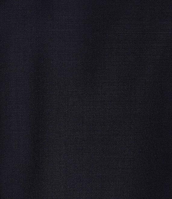 Hickey Freeman Classic Fit Flat Front Solid Pattern 2-Piece Suit Product Image