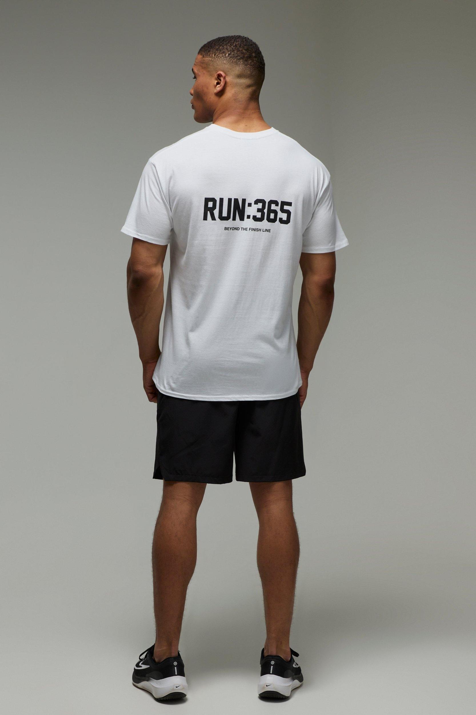 MAN Active Run:365 Oversized T-Shirt | boohooMAN USA Product Image