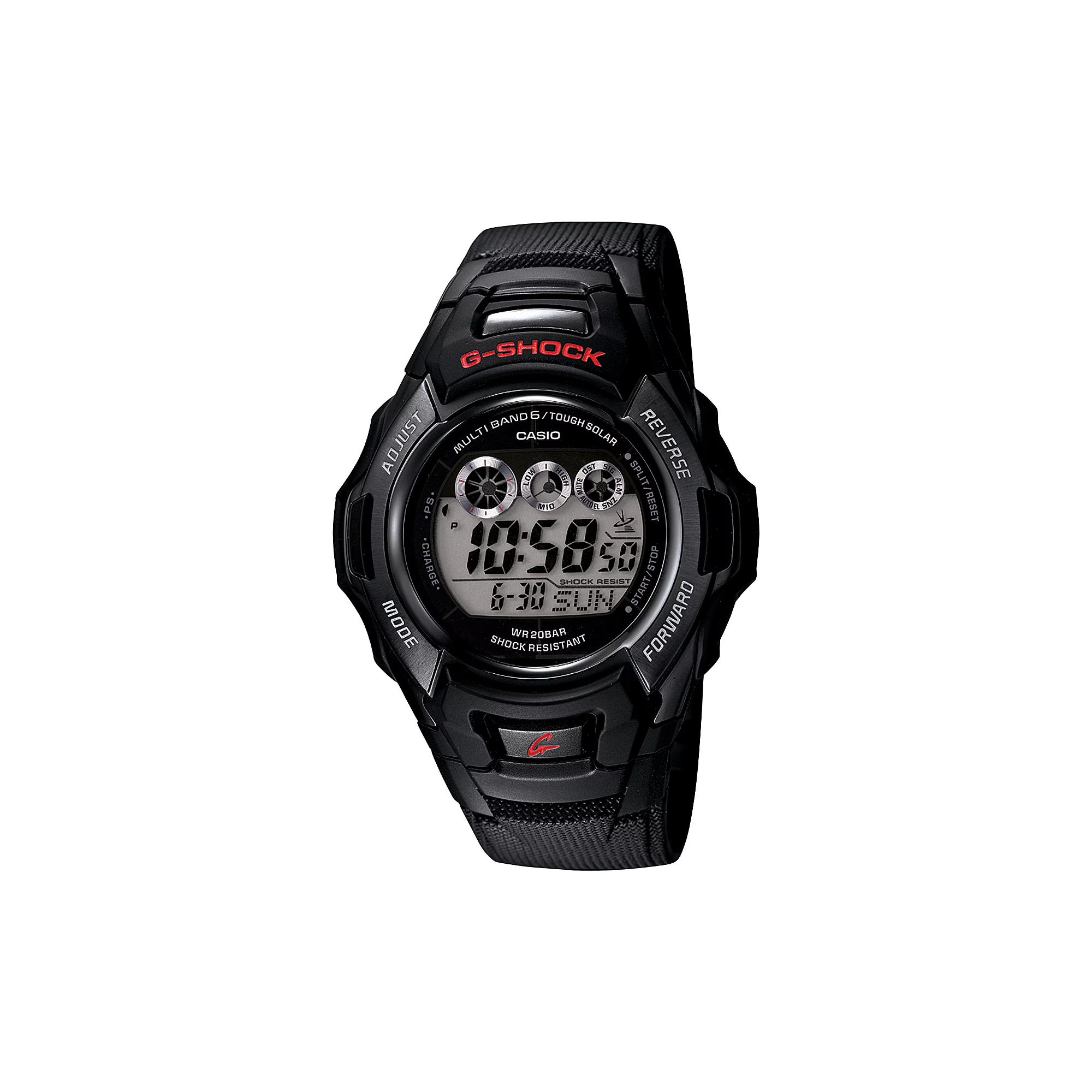 Casio Men's G-Shock Tough Solar Atomic Digital Chronograph Watch - GWM530A-1, Black Product Image
