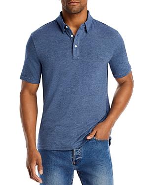 Faherty Movement Stretch Stripe Regular Fit Polo Shirt Product Image