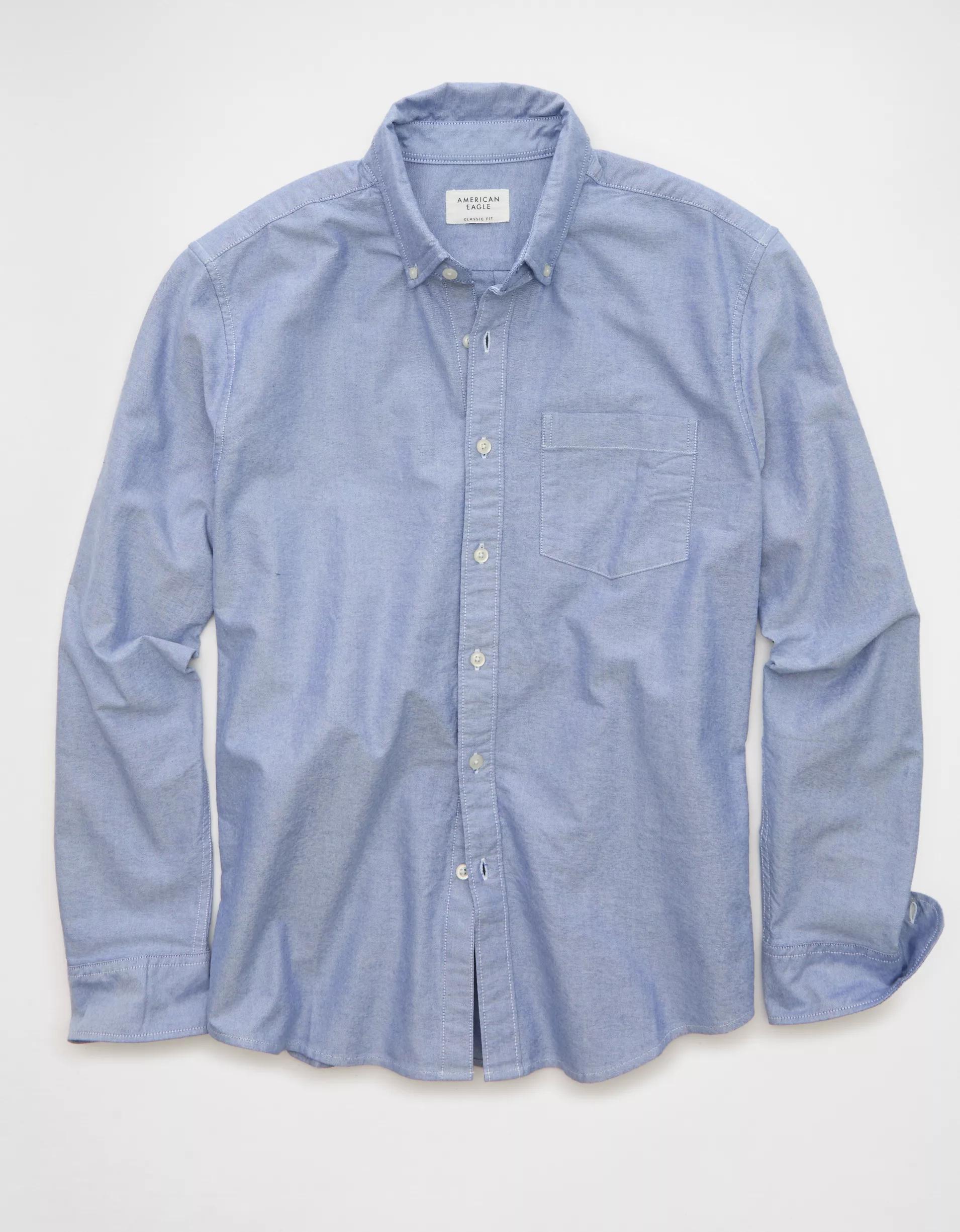 AE Everyday Oxford Button-Up Shirt Product Image