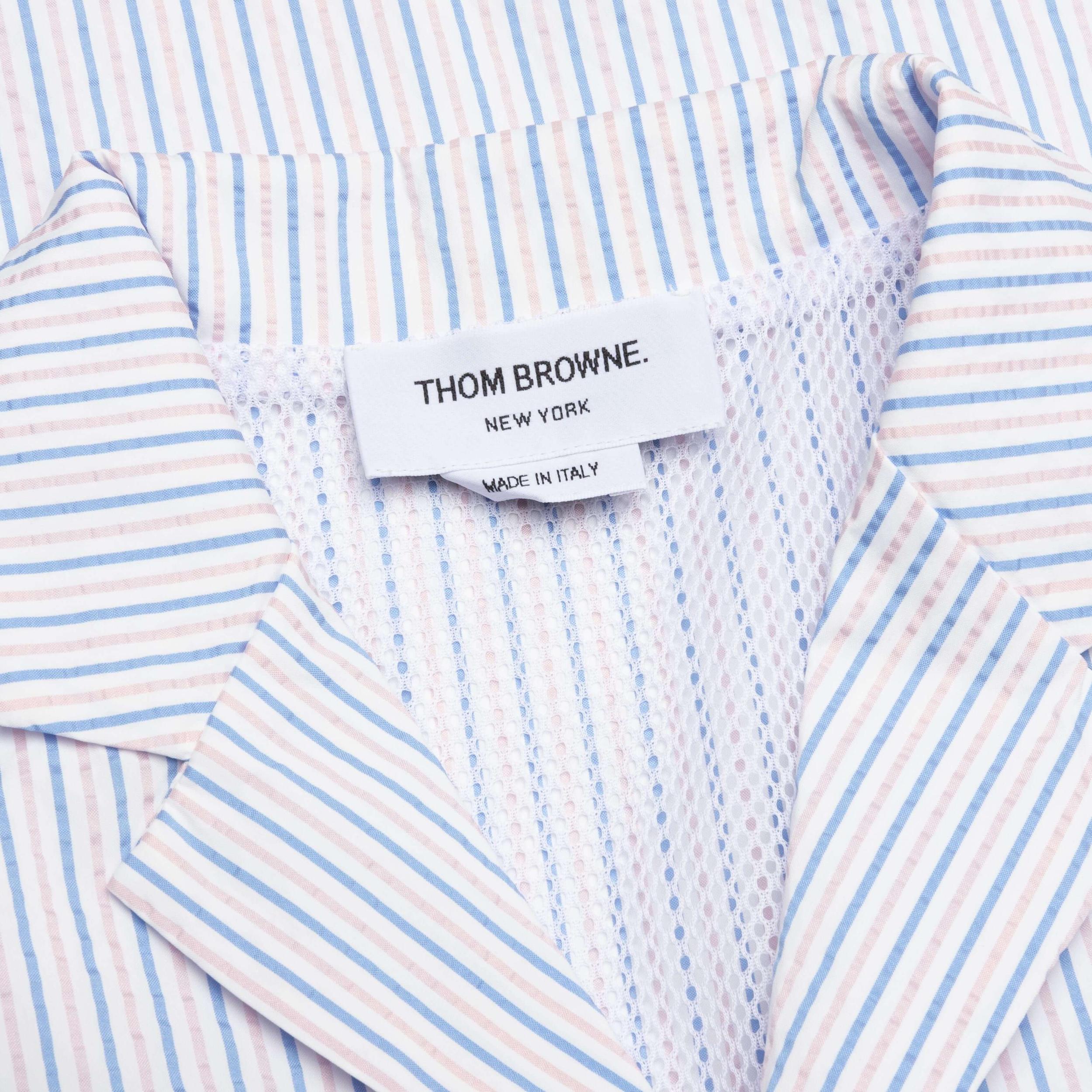 Seersucker Swim Shirt - Light Blue Male Product Image