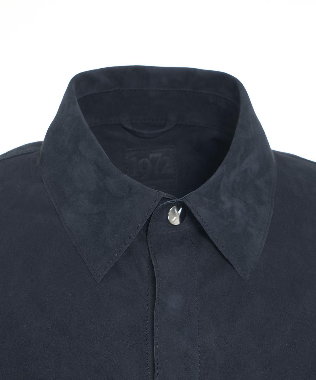 Overshirt in suede Product Image