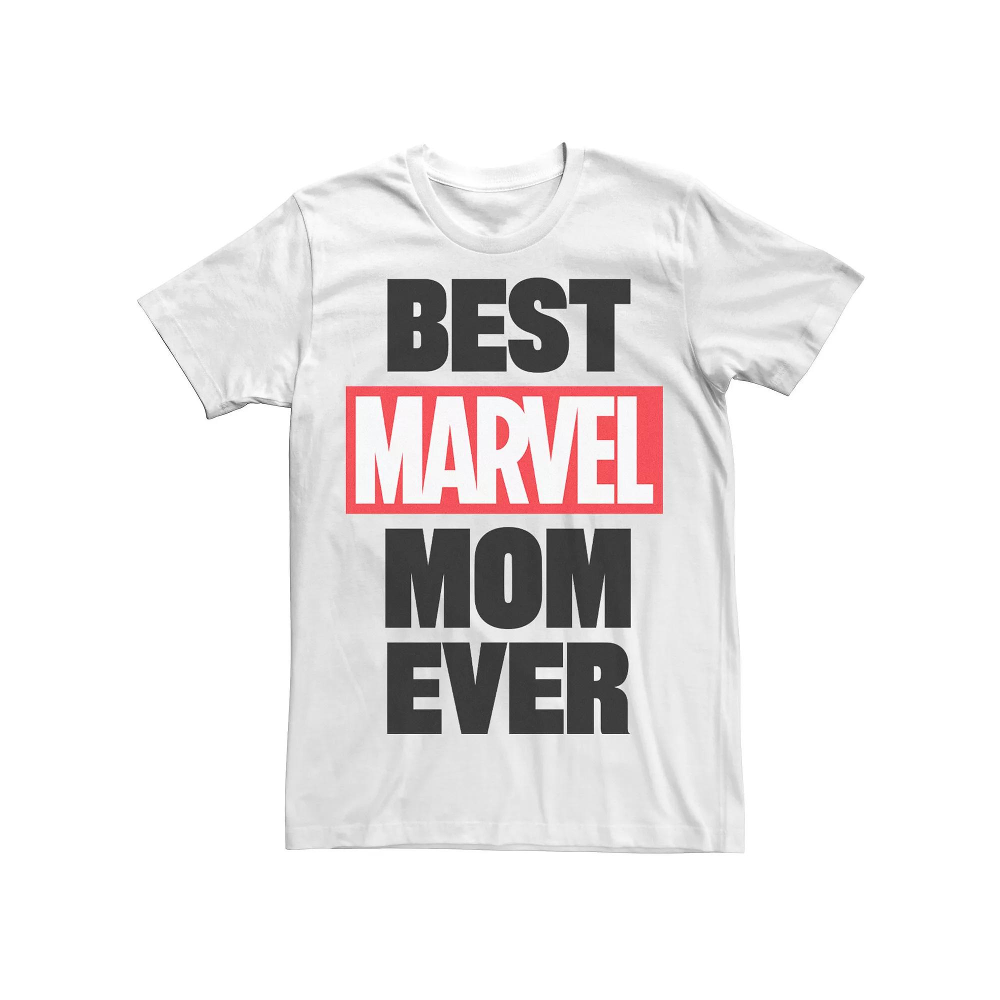 Men's Marvel Best Marvel Mom Ever Tee,  Product Image
